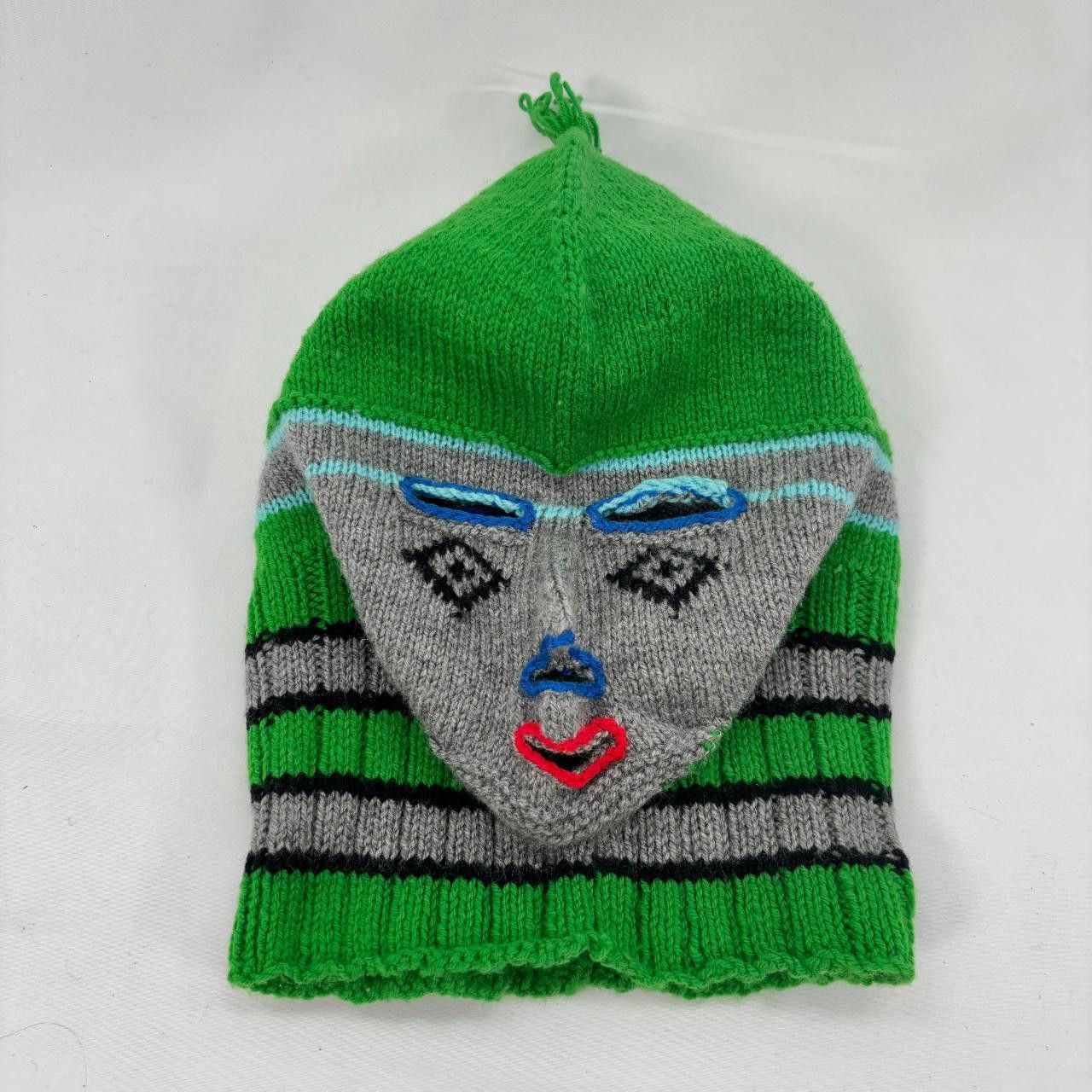 Walter Van Beirendonck Walter van Beirendonck Winter 2003/04 green terror mask Size ONE SIZE - 1 Thumbnail