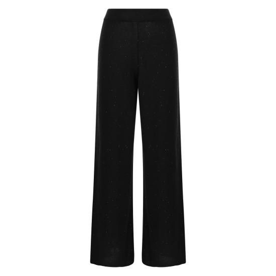Fabiana Filippi FABIANA FILIPPI Women Straight Pants PAD274F726 D273 BLACK Size 28" / US 6 / IT 42 - 1 Thumbnail