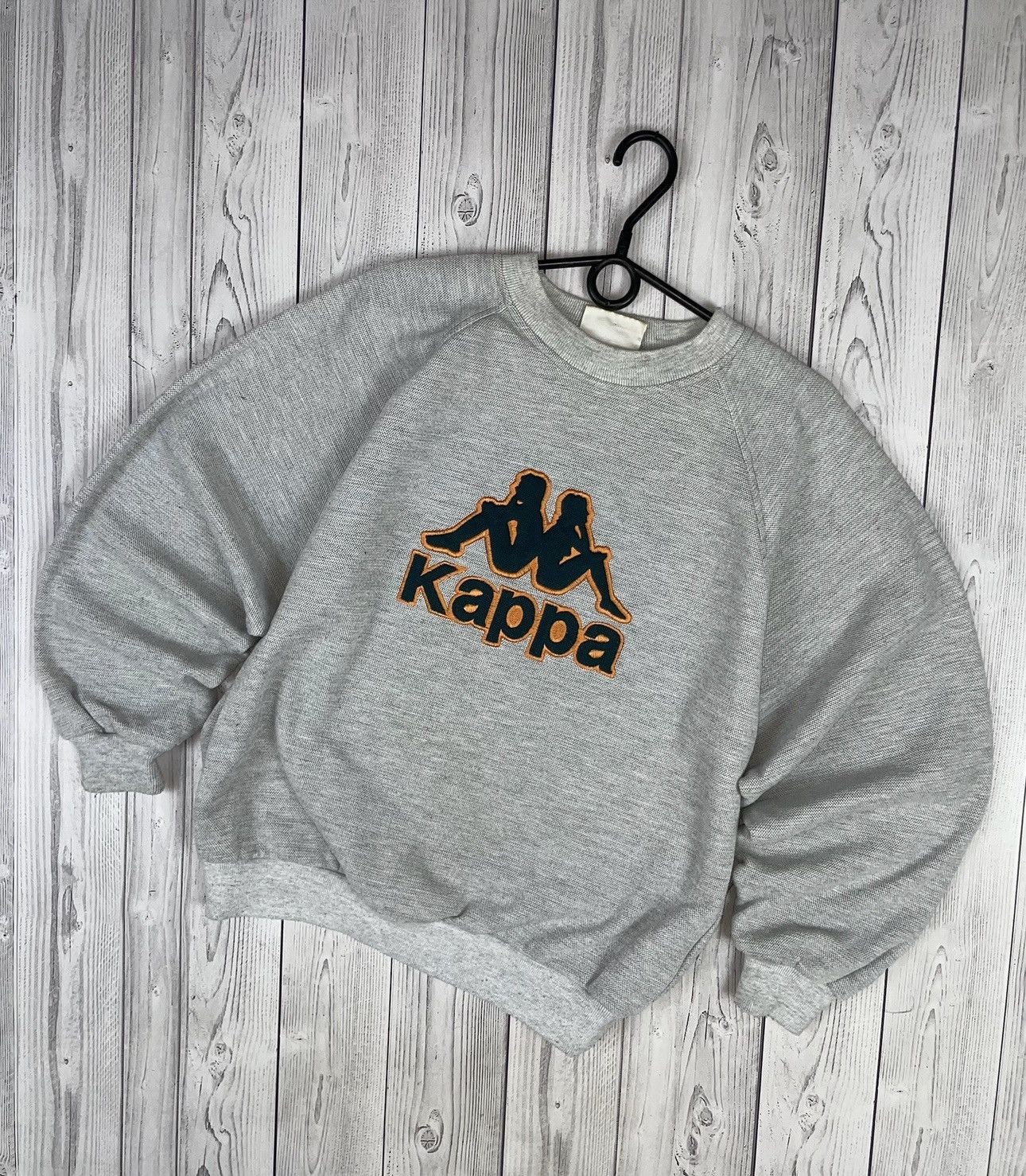Kappa Vintage Kappa AS Roma big logo sweatshirt rare size S/M Size US S / EU 44-46 / 1 - 1 Thumbnail