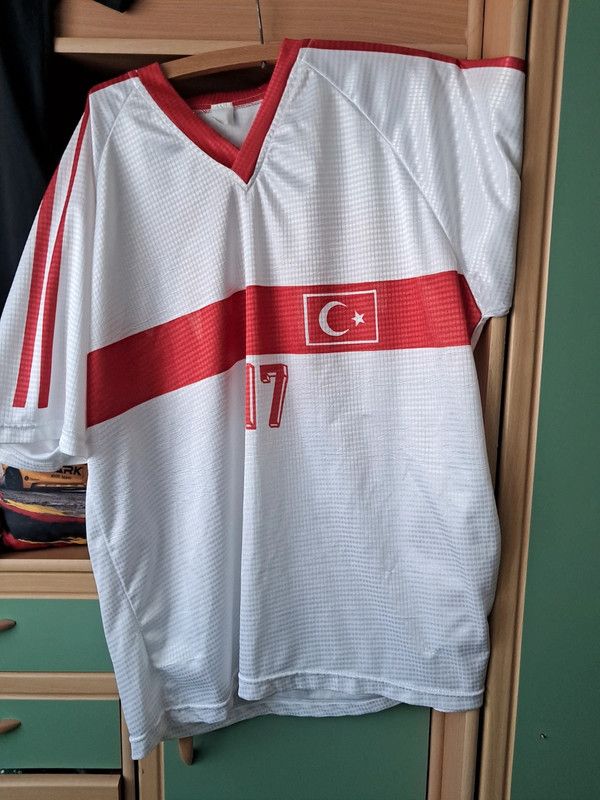 Vintage Turkish national football team jersey Size US XL / EU 56 / 4 - 1 Thumbnail