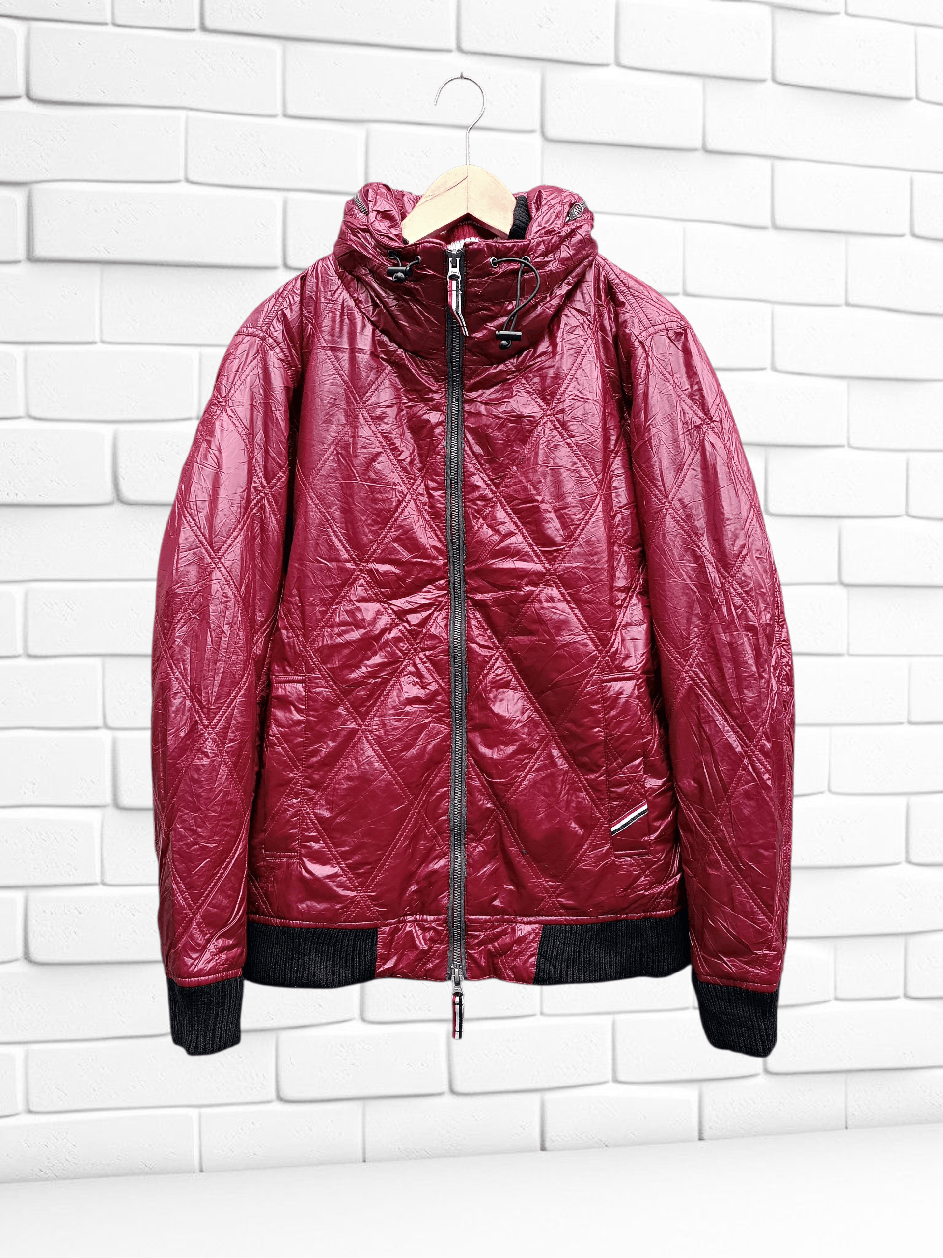 Beams Heart Puffer Hoodie Down Jacket