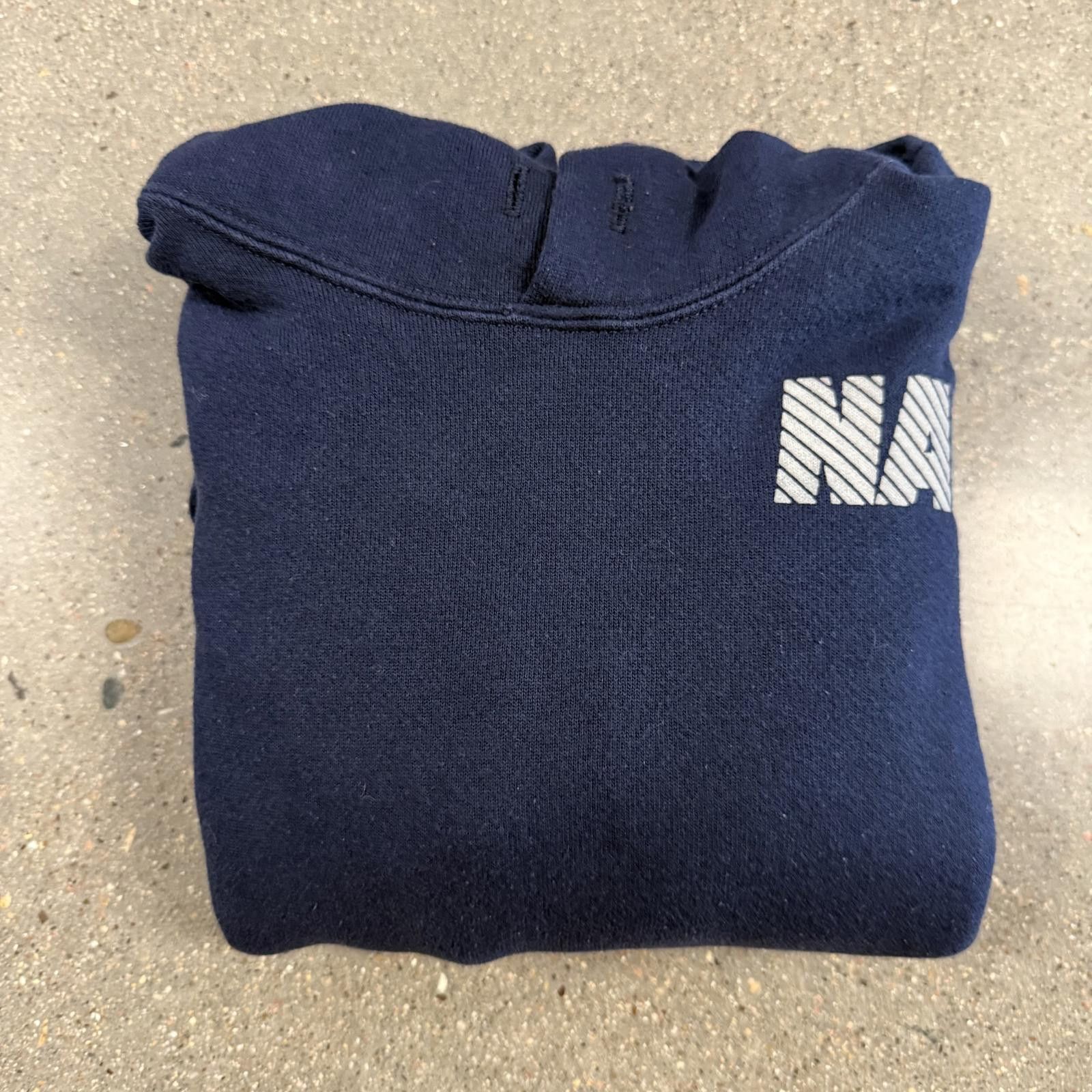 Designer Vtg 90s Authentic U.S. Navy Hoodie Made in USA - S Size US S / EU 44-46 / 1 - 9 Thumbnail