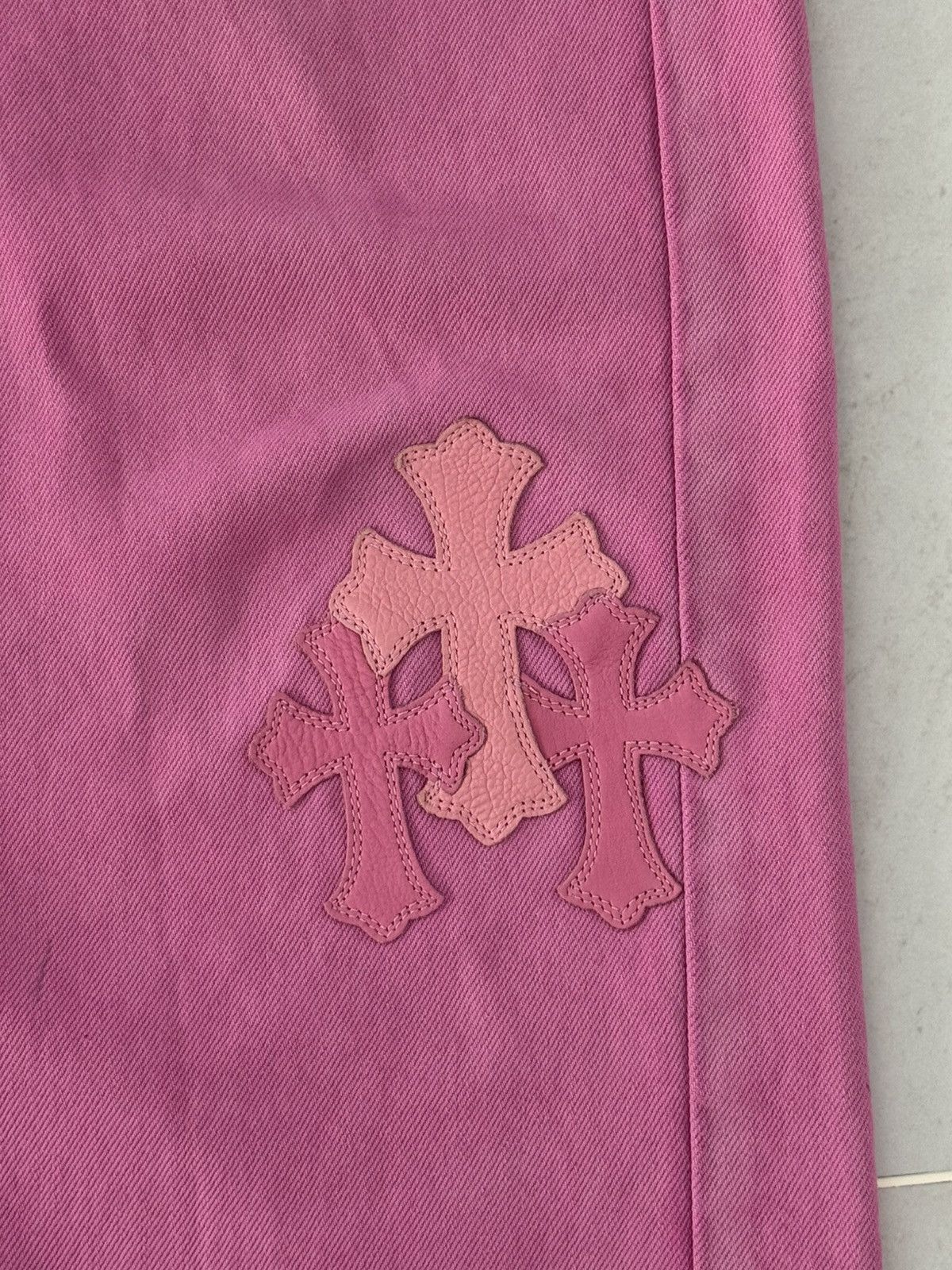 Chrome Hearts Chrome Hearts Pink Sex Record Levis 501 Baggy Sz.34 Size US 34 / EU 50 - 5 Thumbnail