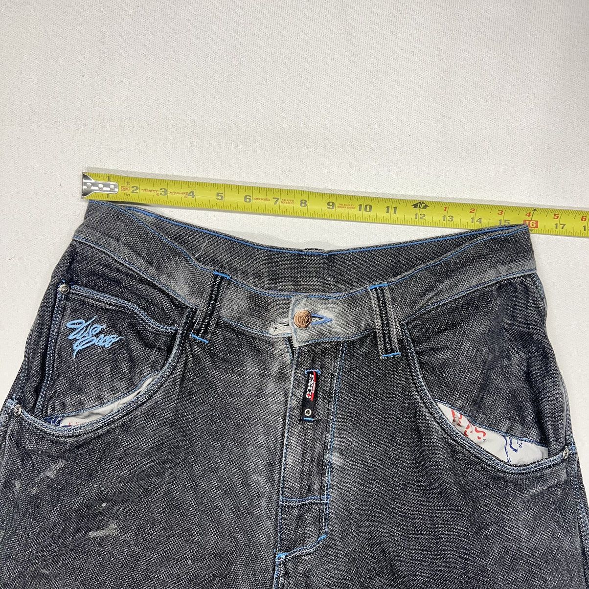 Ecco × Vintage VTG Willie Esco Jeans Grey Denim Duns Faded Baggy Y2K Size US 32 / EU 48 - 24 Thumbnail