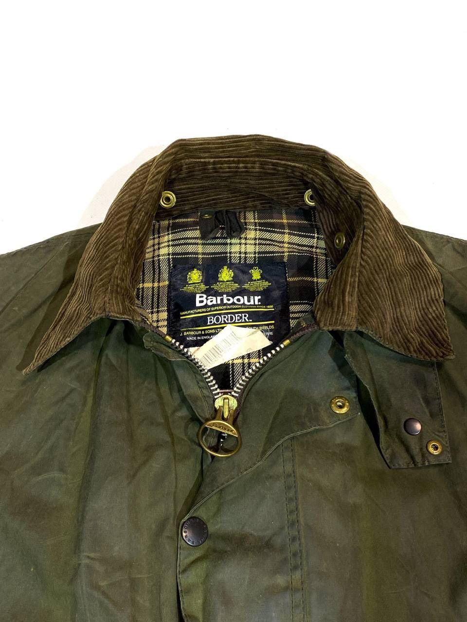 Barbour Barbour Border Waxed Vintage Men Jacket Size US XL / EU 56 / 4 - 13 Thumbnail