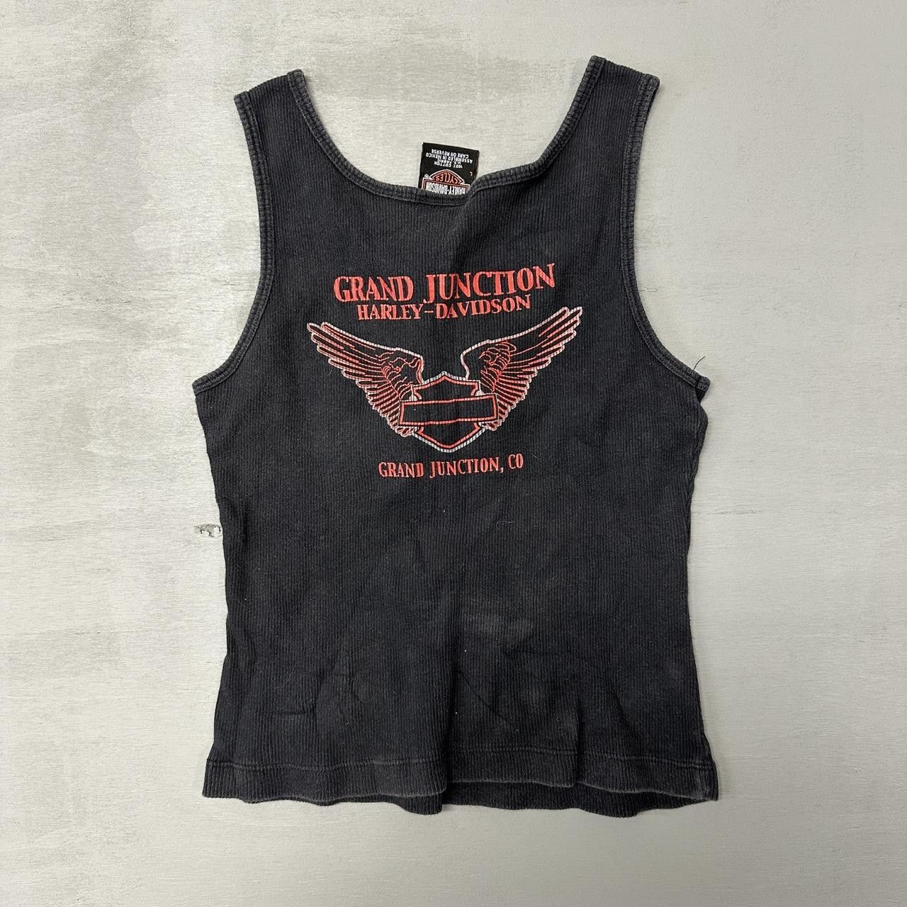 Harley Davidson Y2K Harley Davidson Lace Up Tank Top Women’s Large Size L / US 10 / IT 46 - 2 Thumbnail