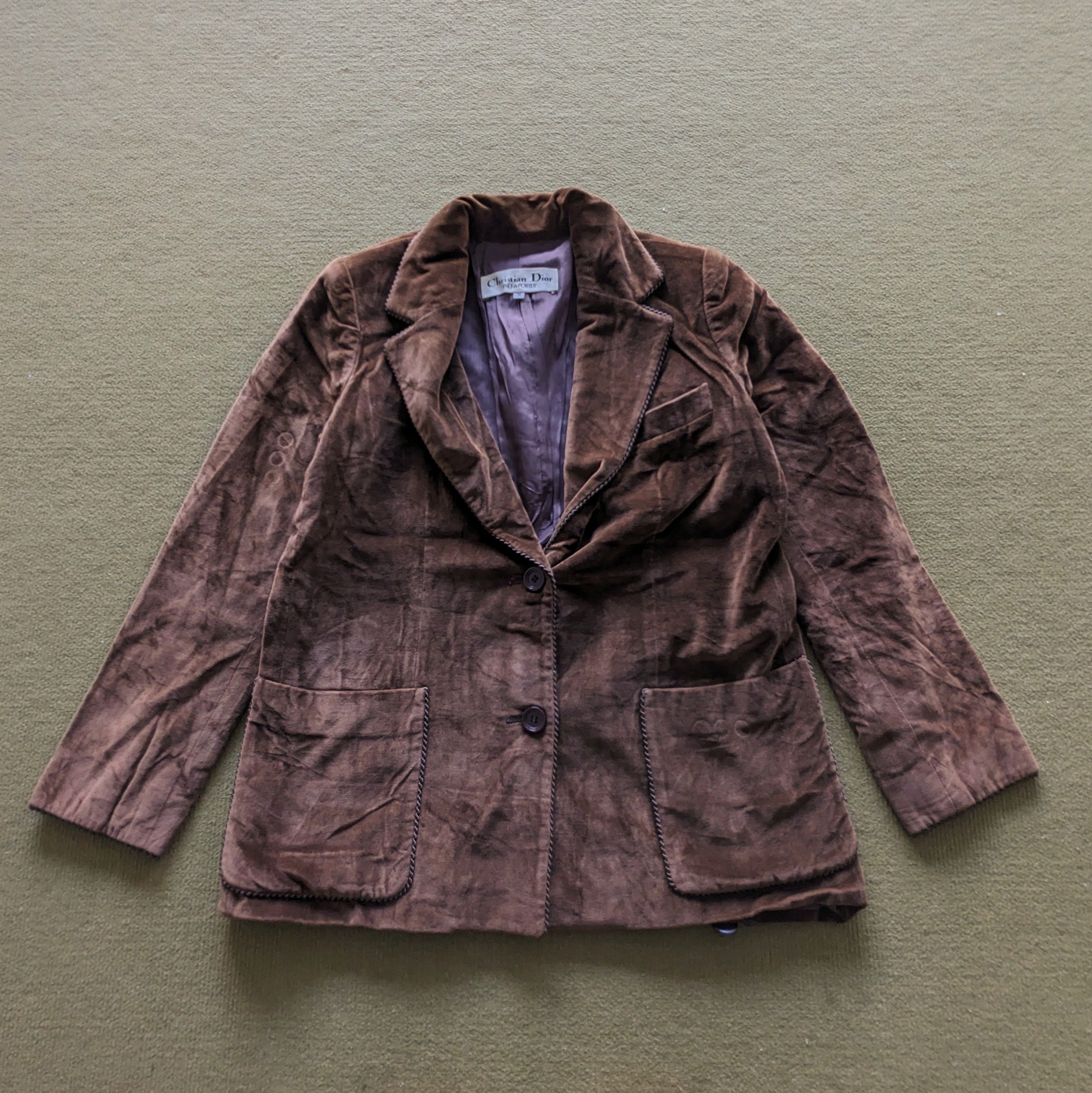 Christian Dior Monsieur Vintage Christian Dior Luxury Brand Blazer Size US XS / EU 42 / 0 - 1 Thumbnail
