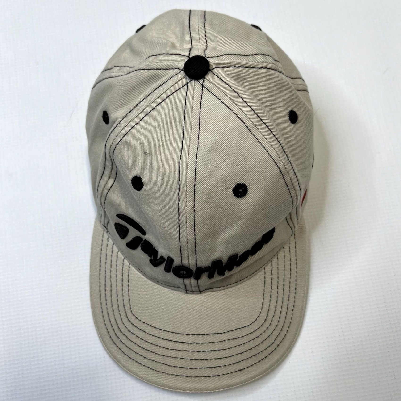 TaylorMade VINTAGE TaylorMade R7 TMax Gear Cap Hat Adult Adjustable Beige 100% Cotton Size ONE SIZE - 3 Thumbnail