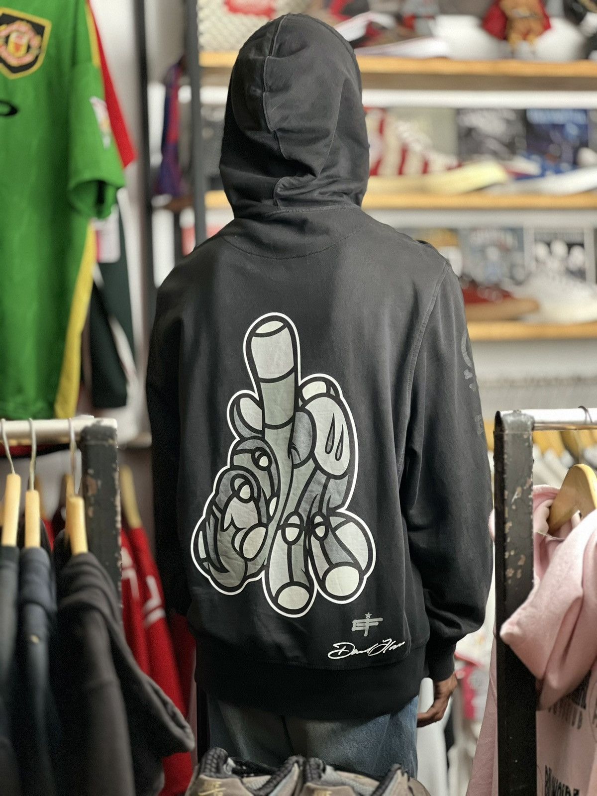Dissizit DISSIZIT X DAVID FLORES ZIP HOODIE Size US S / EU 44-46 / 1 - 7 Thumbnail