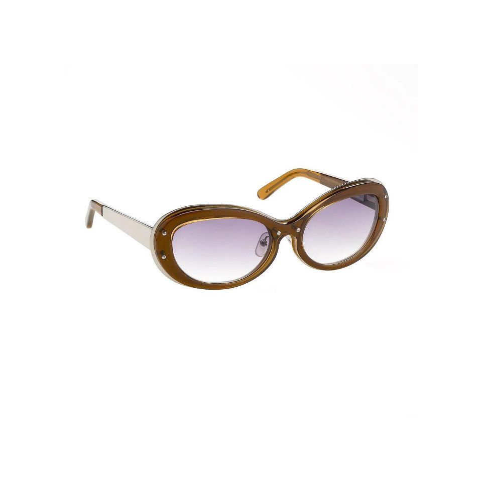 Yohji Yamamoto Yohji Yamamoto Sunglasses Cat Eye Brown Frame Size ONE SIZE - 2 Thumbnail
