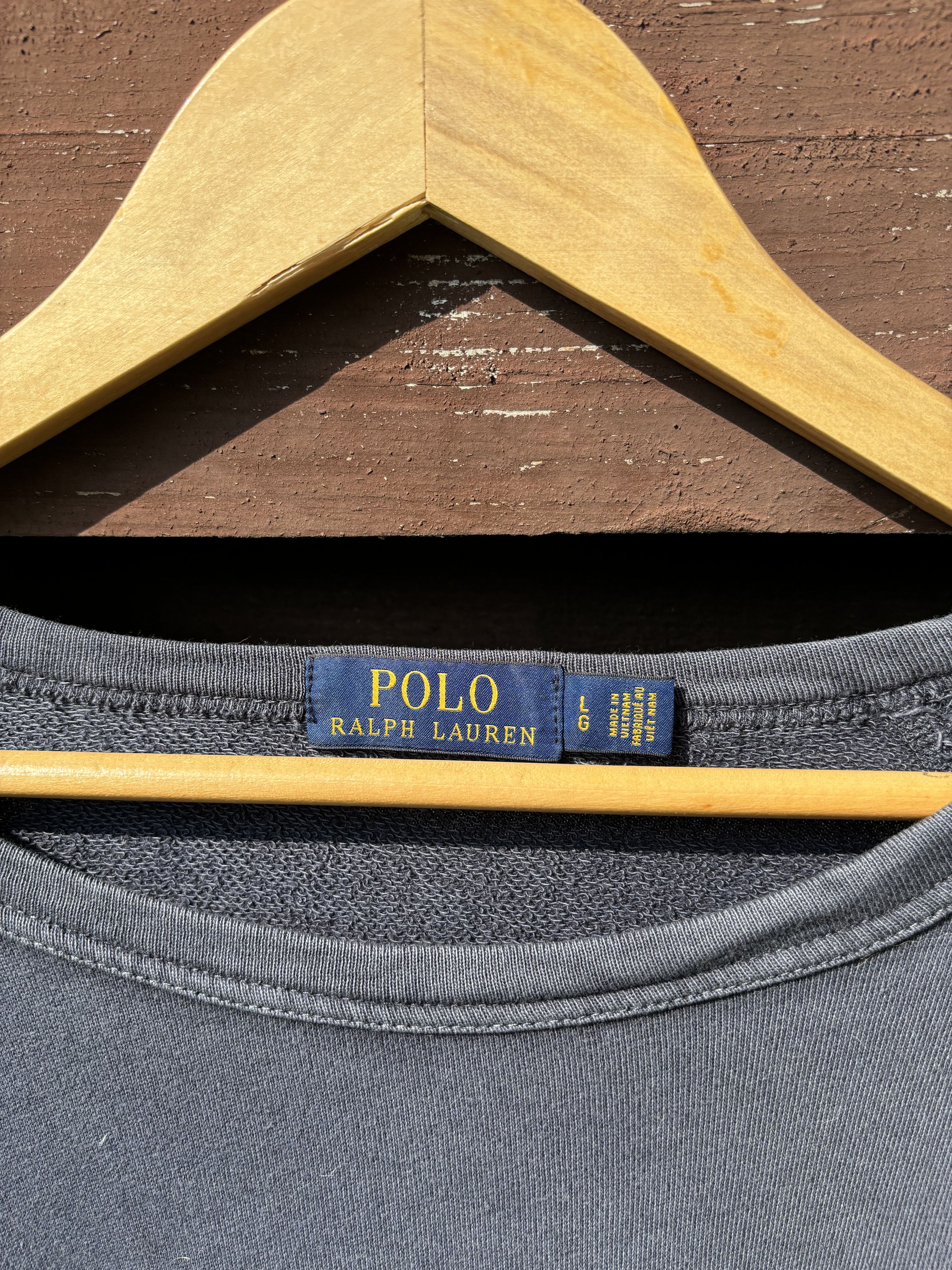 Ralph Lauren Polo Ralph Lauren Washed French Terry Crew Sweatshirt Size US L / EU 52-54 / 3 - 4 Thumbnail