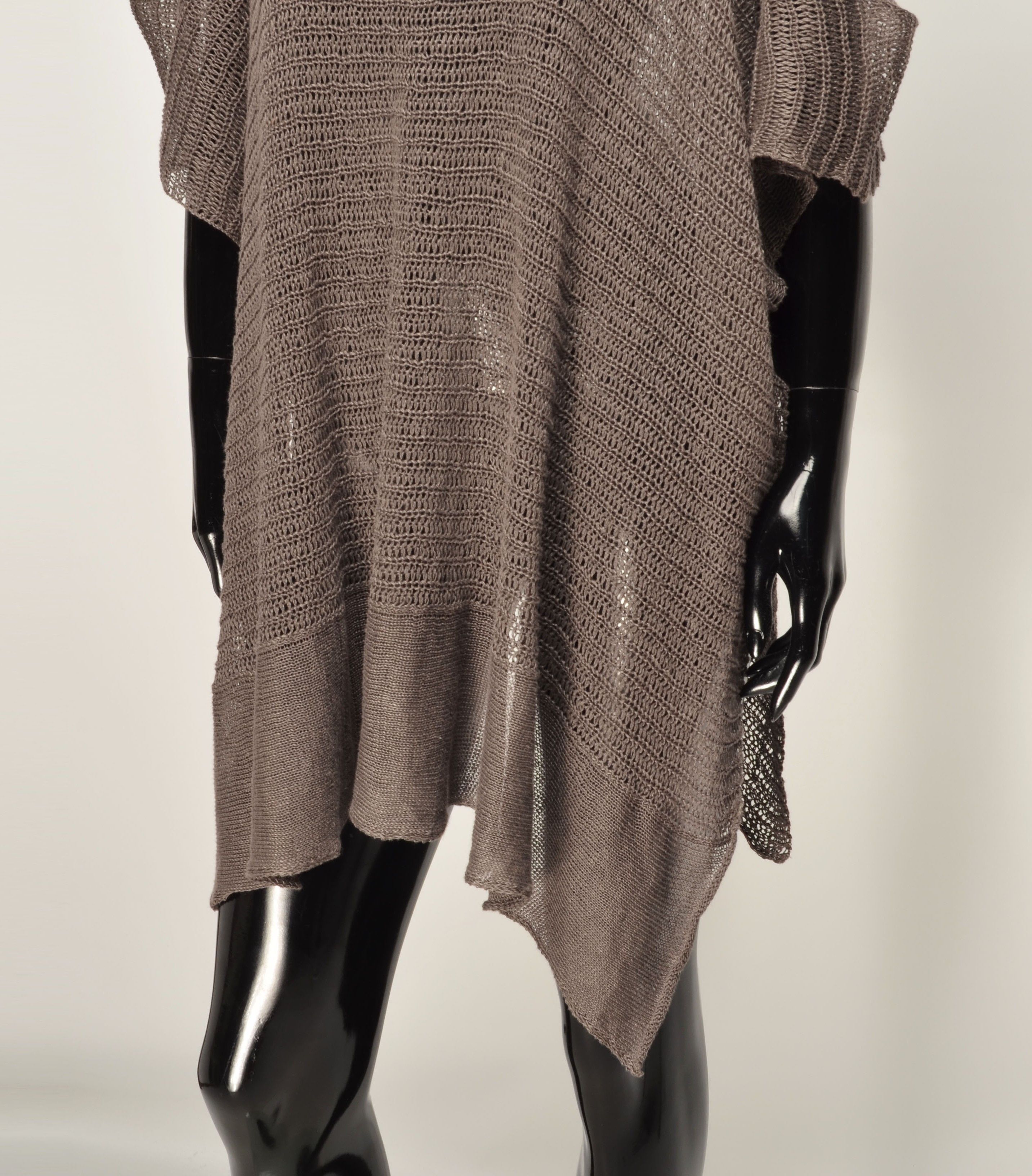Sarah Pacini Sarah Pacini Avant Garde Fishnet Open Knit Tunic Size ONE SIZE - 3 Thumbnail