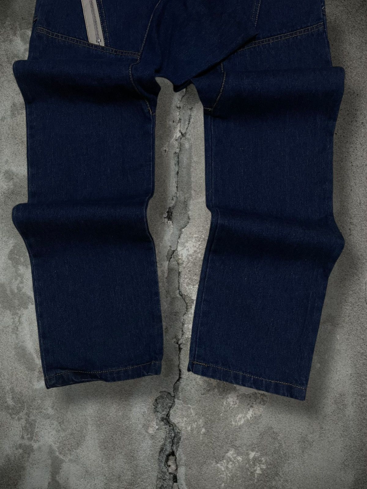 Hysteric Glamour Vintage 1990s Rare Japan Designer Speed Orange Denim Size US 31 - 2 Thumbnail