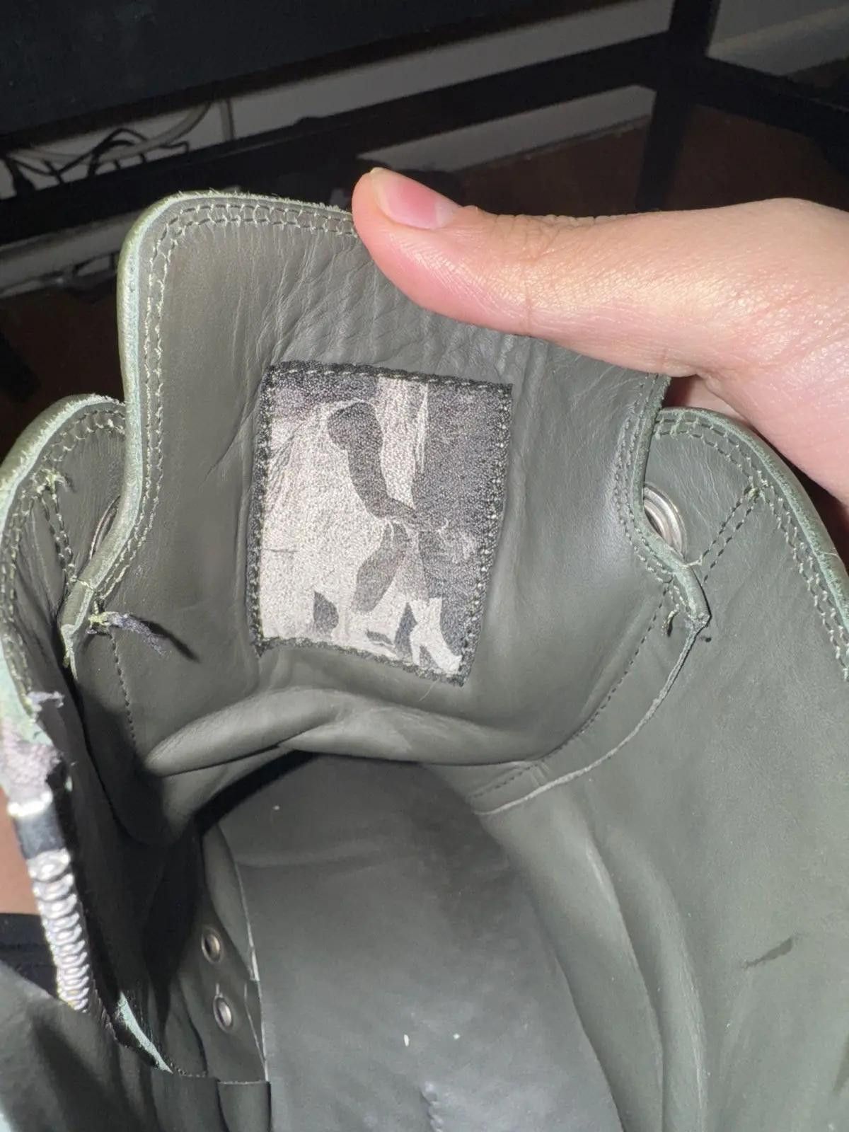 Rick Owens Rick Owen’s Jumbo Laced Hi-Top Sneakers Size US 11 / EU 44 - 6 Thumbnail