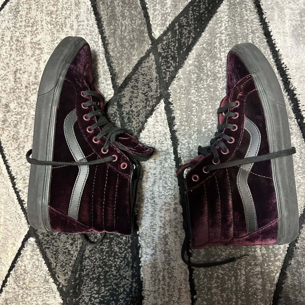 Vans Vans: Skate Sk8-Hi - Re-Issue 'Velvet' Size US 10.5 / EU 43-44 - 5 Thumbnail