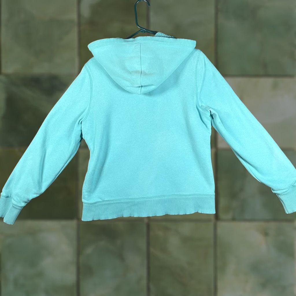 Aeropostale Aeropostale Hoodie Juniors XL Blue Sherpa Lined Spellout Y2K Cozy Girls Hoodie Size XL / US 12-14 / IT 48-50 - 1 Thumbnail