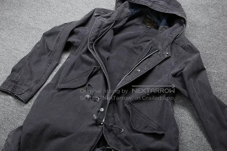 Neighborhood Neighborhood Military Fish Tail Washed Wax Dyed Windbreake Size US S / EU 44-46 / 1 - 6 Thumbnail