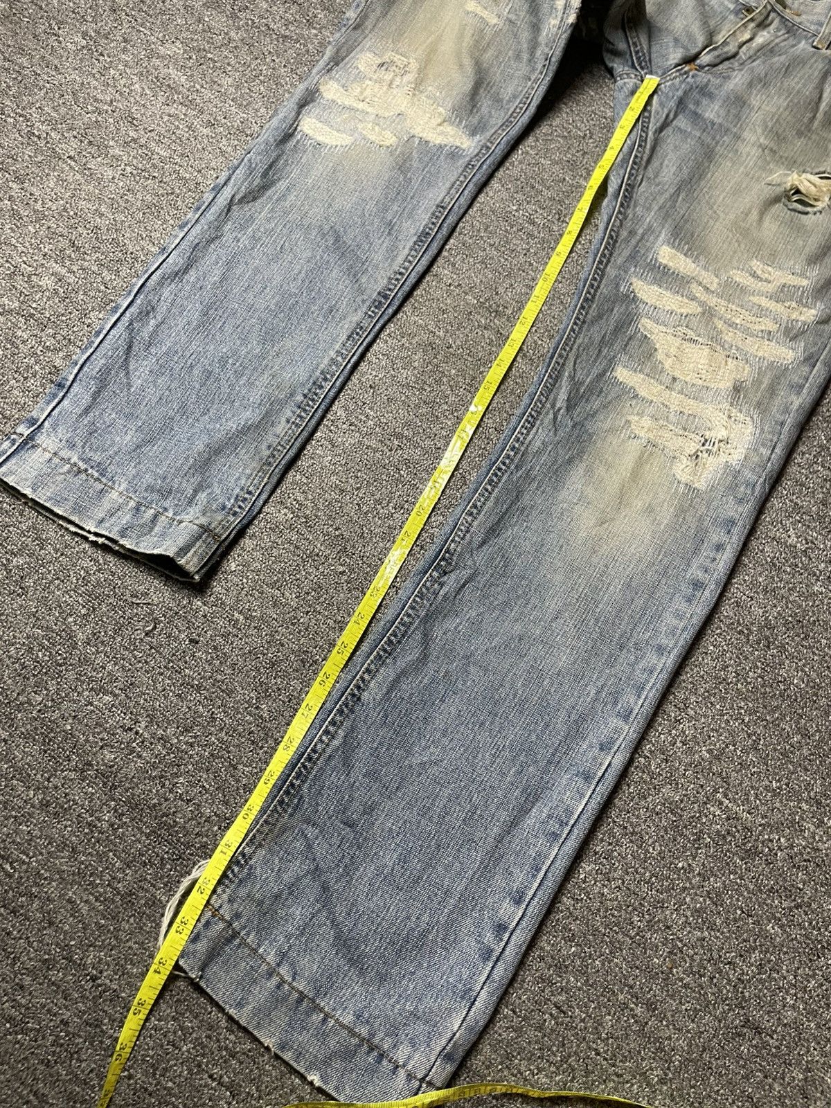 Dolce & Gabbana Dolce & Gabbana Distressed Denim Jeans (93) Size US 34 / EU 50 - 9 Thumbnail