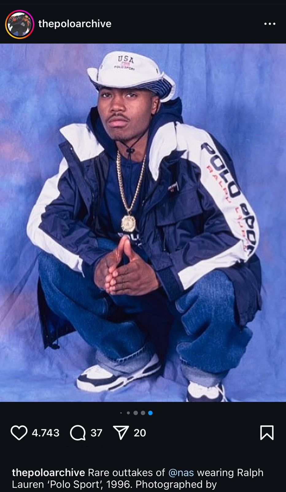 Polo Ralph Lauren × Vintage Vintage Polo ralph lauren NAS jacket