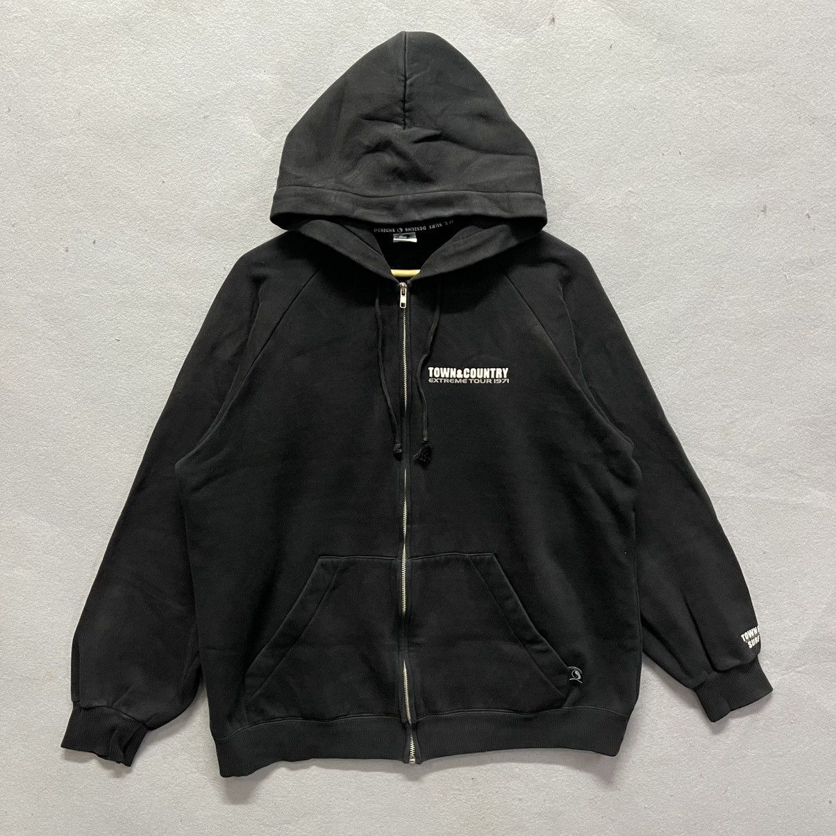 Vintage Vintage Y2K T&C Surf Designs “Extreme Tour 1971” Zip Hoodie Size US L / EU 52-54 / 3 - 3 Thumbnail