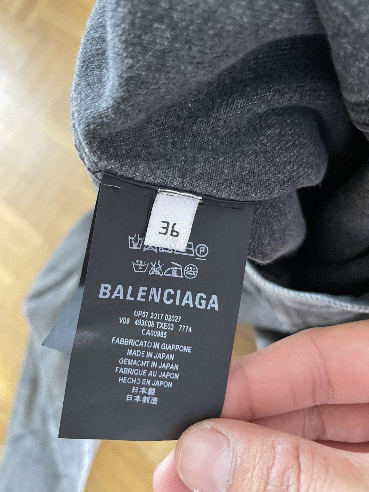 Balenciaga Balenciaga Japanese Denim Size US M / EU 48-50 / 2 - 5 Thumbnail