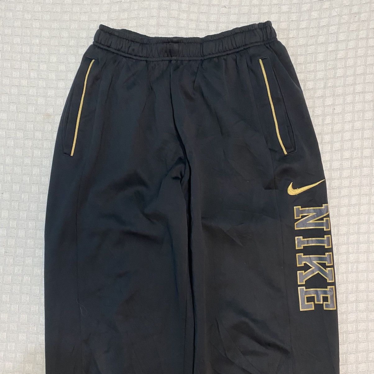 Carhartt Wip × Nike 💥 VINTAGE NIKE SUPER BAGGY 90S WIDE LEG TRACK PANTS Y2K Size US 32 / EU 48 - 4 Thumbnail