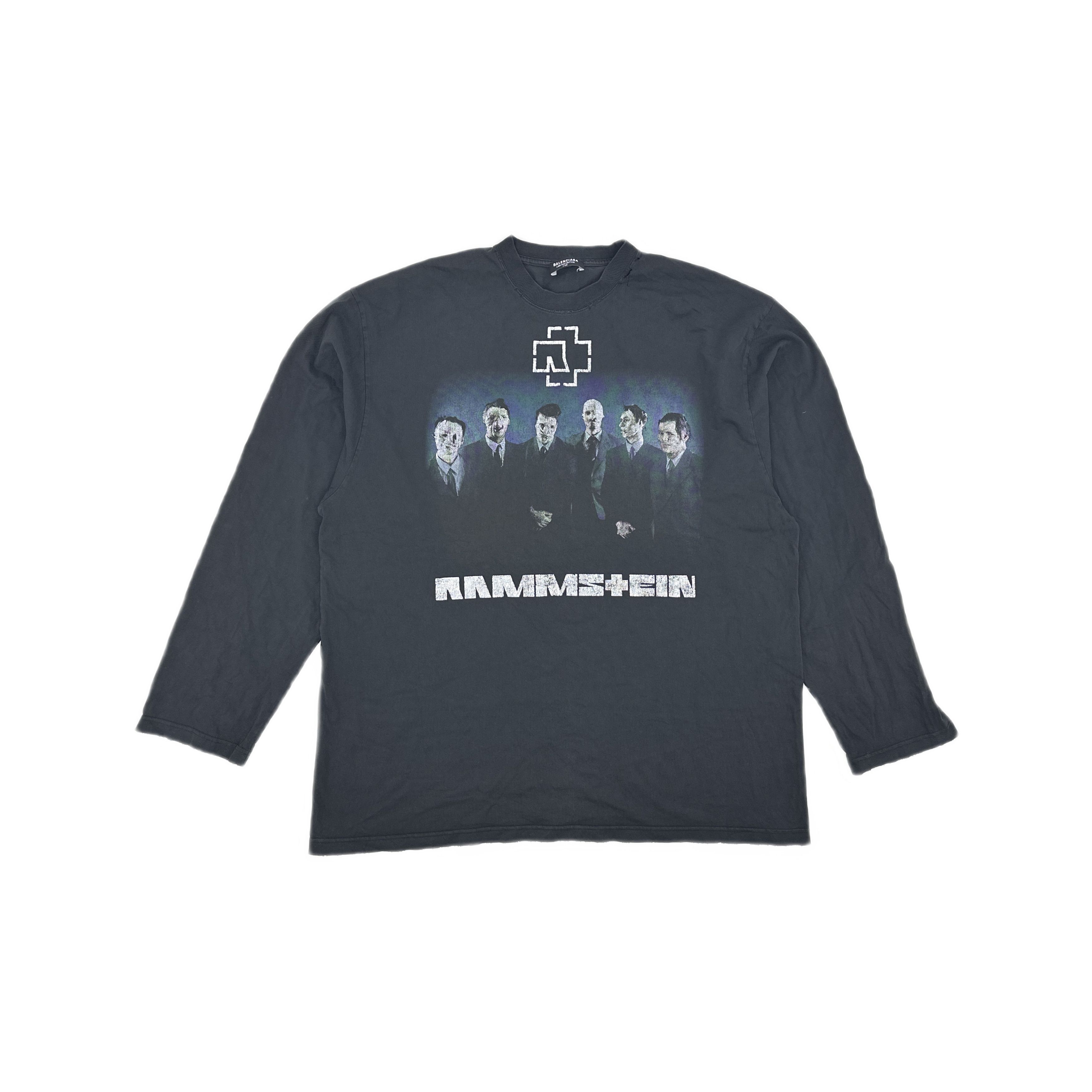 BALENCIAGA Rammstein ロンT Balenciaga Balenciaga x Rammstein T-Shirt Limited Edition | Grailed