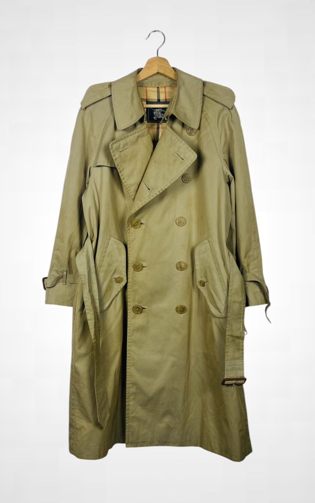 Burberry Vintage Burberry Nova Check Long Coats Size M / US 6-8 / IT 42-44 - 2 Thumbnail
