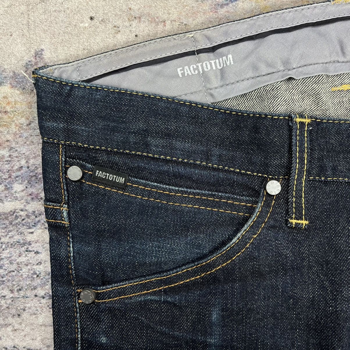 FACTOTUM Japanese brand Factotum selvedge denim pants Size US 30 / EU 46 - 6 Thumbnail