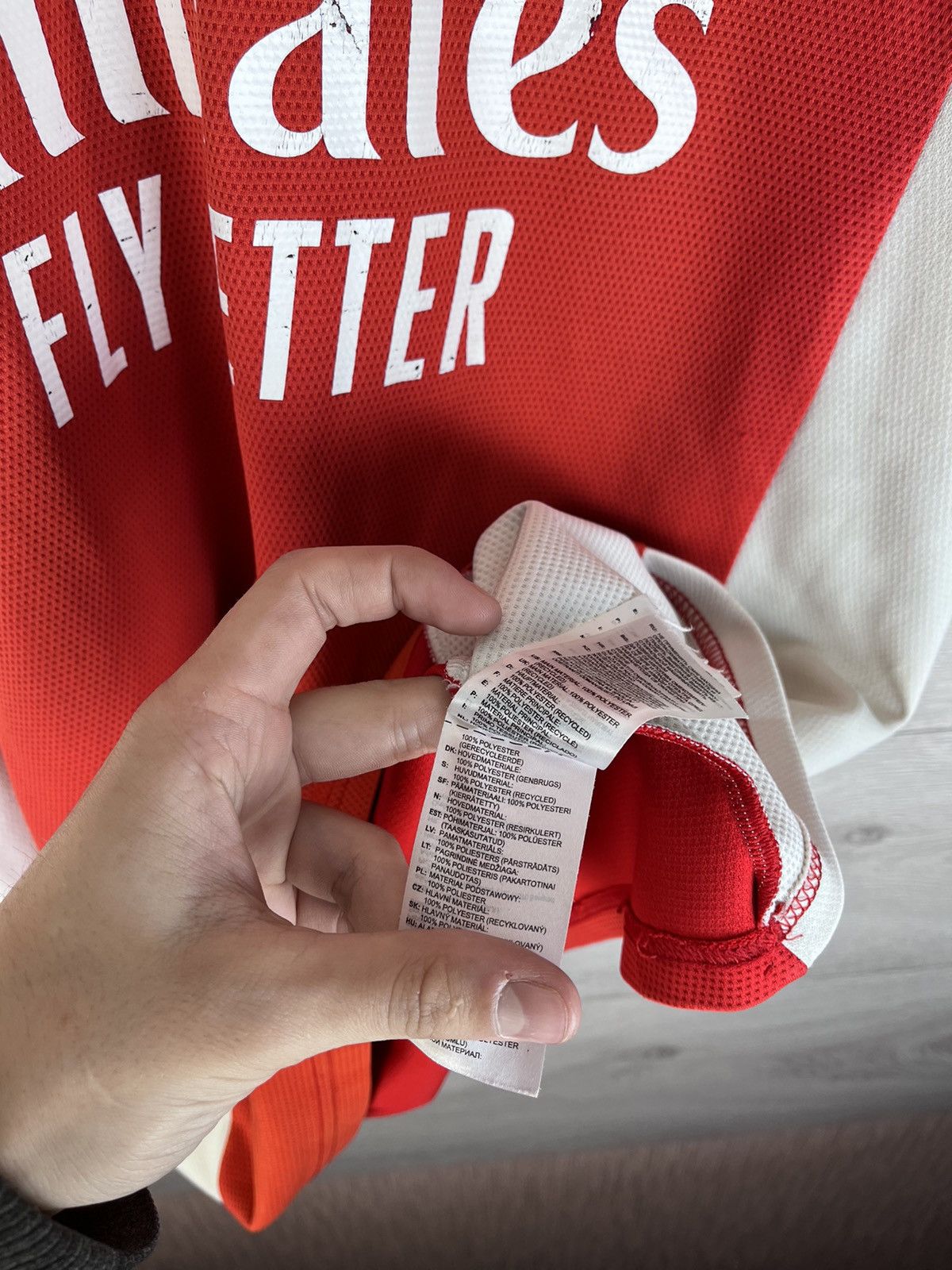 Adidas Men's soccer jersey Adidas FC Arsenal size L made in 🇬🇪 Size US L / EU 52-54 / 3 - 12 Thumbnail