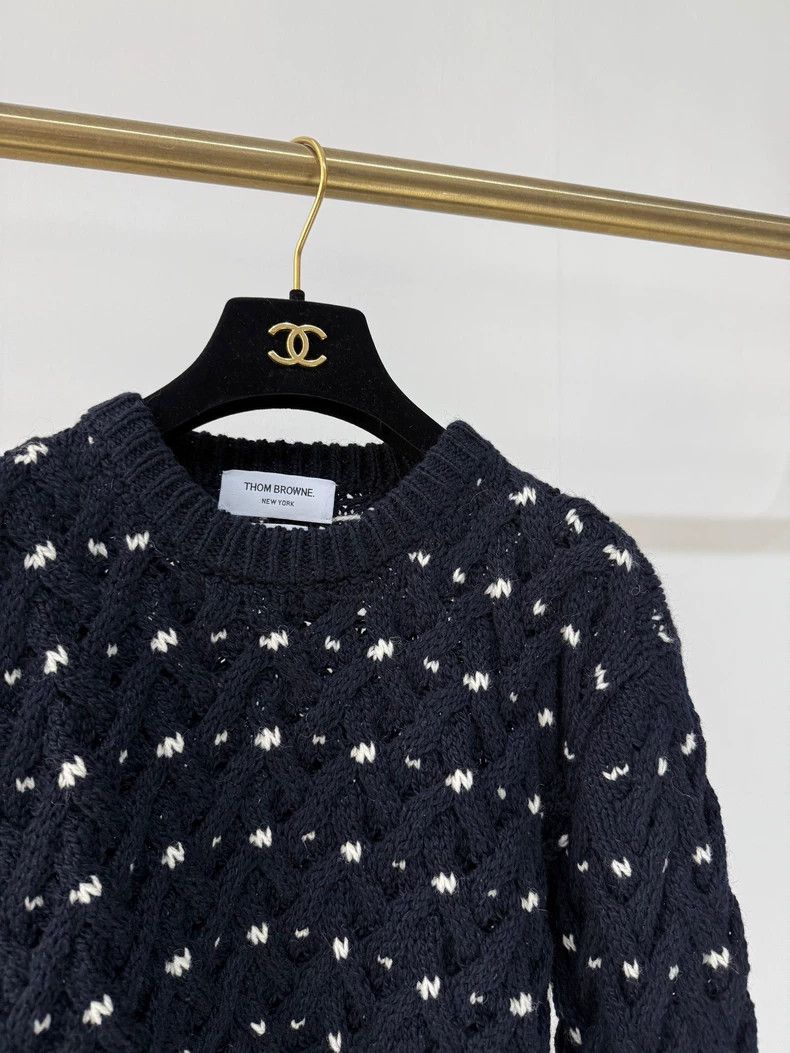 Thom Browne Thom Browne Knitted sweater for autumn and winter Size US M / EU 48-50 / 2 - 3 Thumbnail