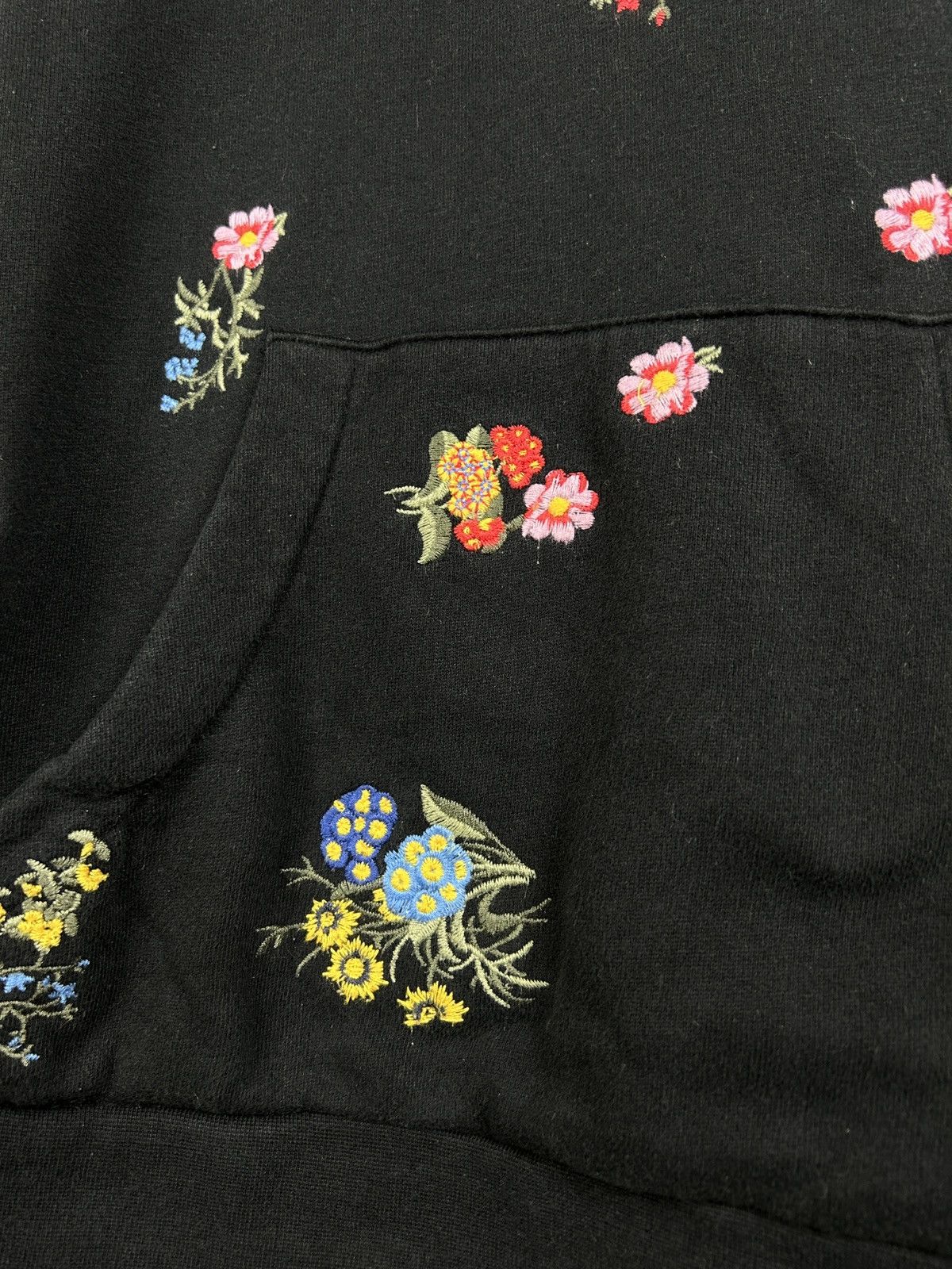 Erdem Erdem x H&M FW17 Floral Flower Embroidery Hoodie Black S Size US S / EU 44-46 / 1 - 4 Thumbnail