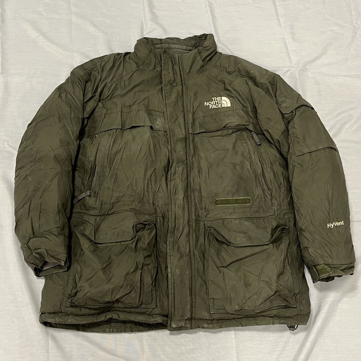 The North Face Khaki The North Face Hyvent puffer jacket tnf Size US XL / EU 56 / 4 - 1 Thumbnail