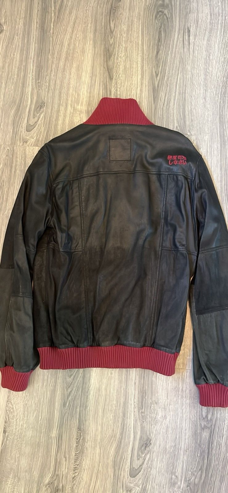 Superdry Superdry Slim Fit Leather Jacket - XL Size US L / EU 52-54 / 3 - 3 Thumbnail