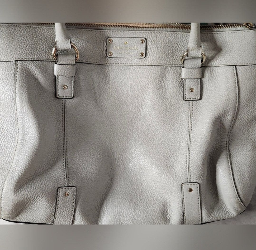 Kate Spade Kate Spade Large Tote-Heather Gray Size ONE SIZE - 10 Thumbnail