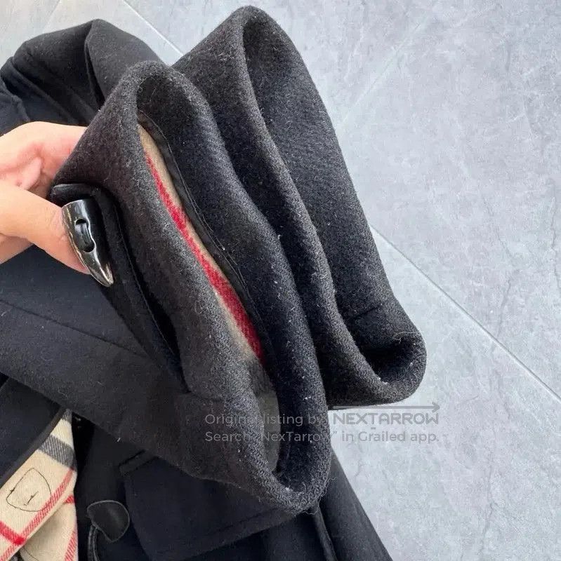Burberry Burberry Black Wool Women's Coat. Size M / US 6-8 / IT 42-44 - 6 Thumbnail