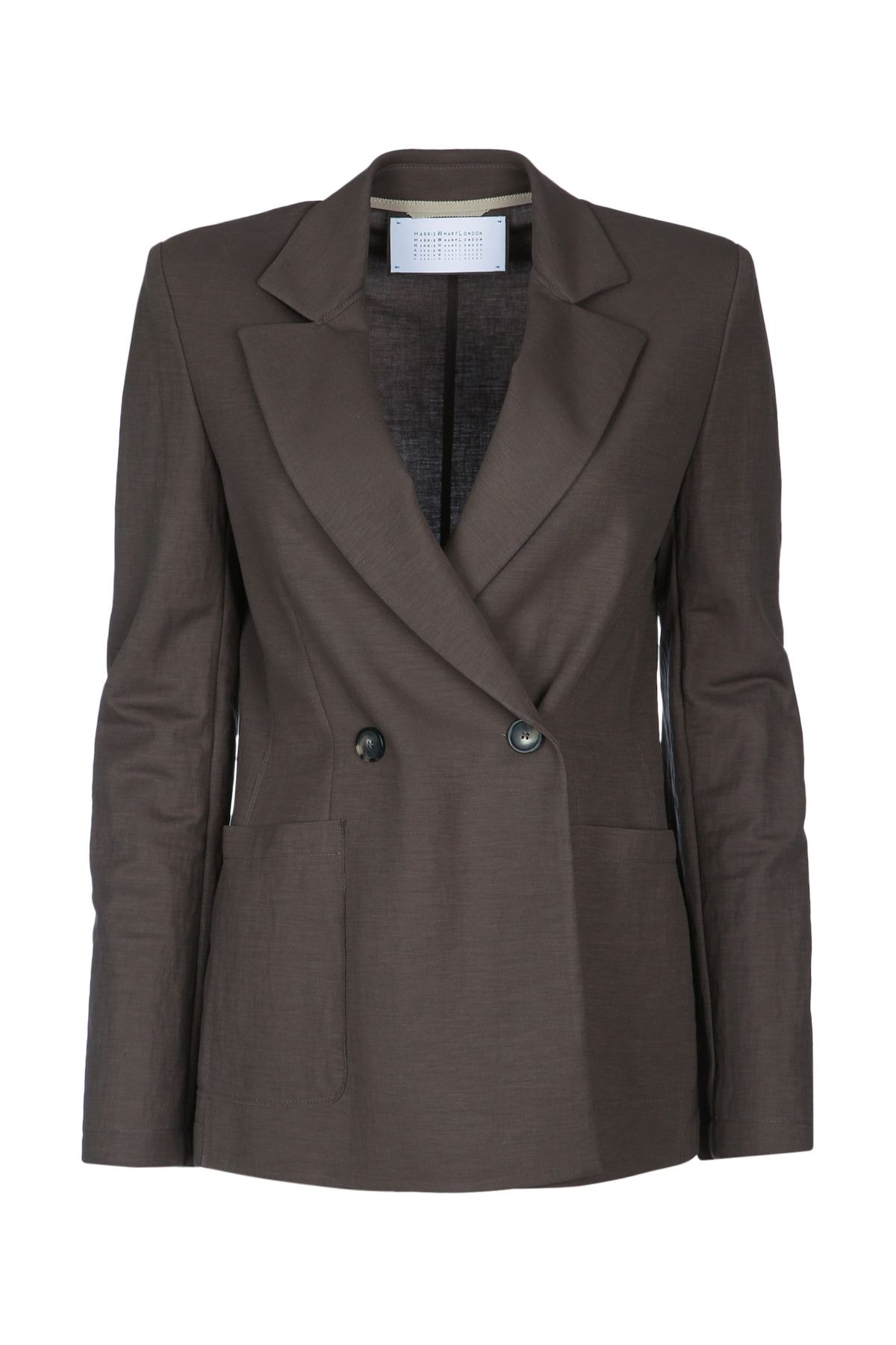 Harris Wharf London Women D.B. Blazer With Shoulder Pads Rayon Size XS / US 0-2 / IT 36-38 - 1 Thumbnail