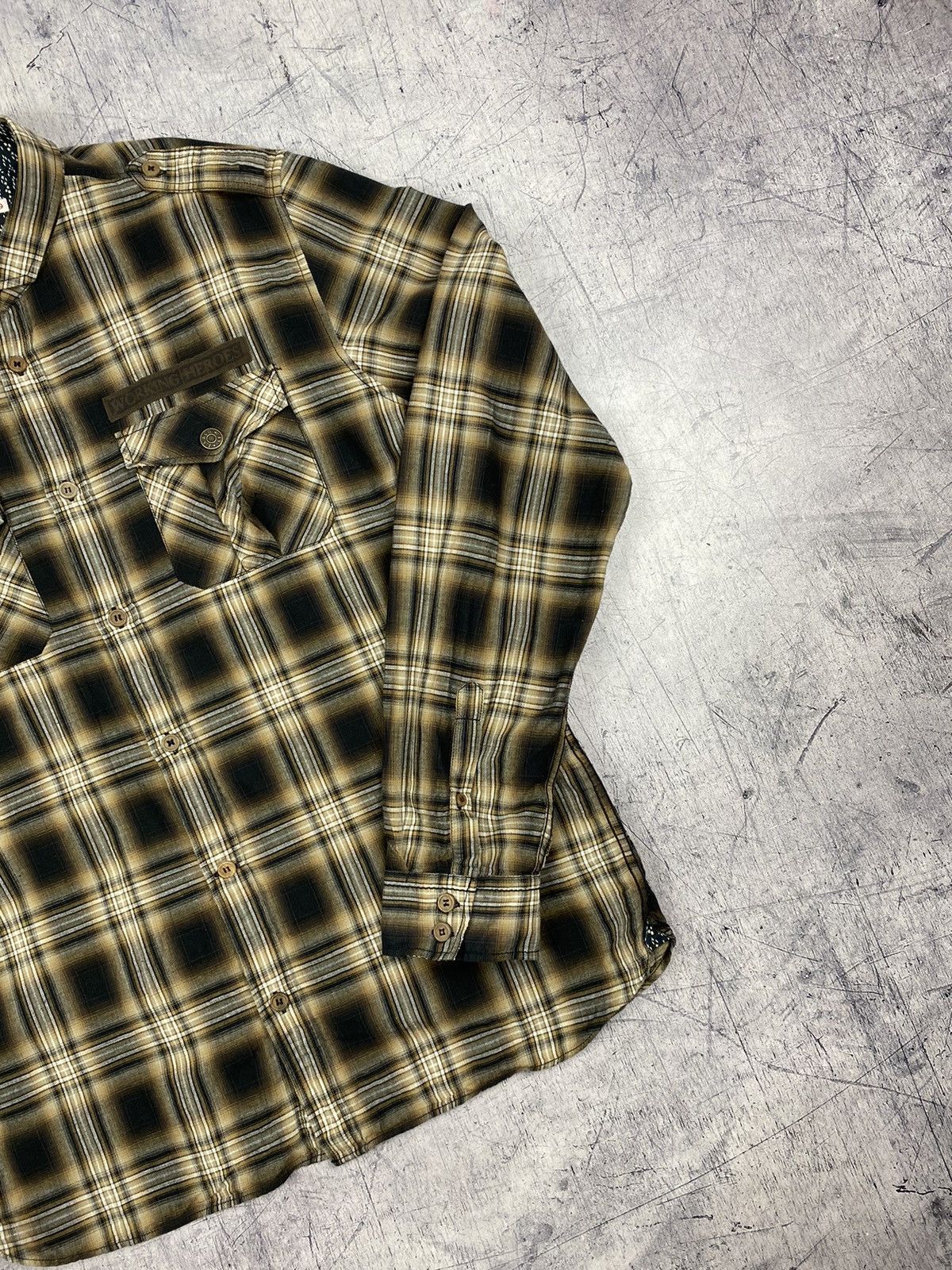 Levi's Levis Checkered Designer Button Up Shirt Size US XL / EU 56 / 4 - 8 Thumbnail