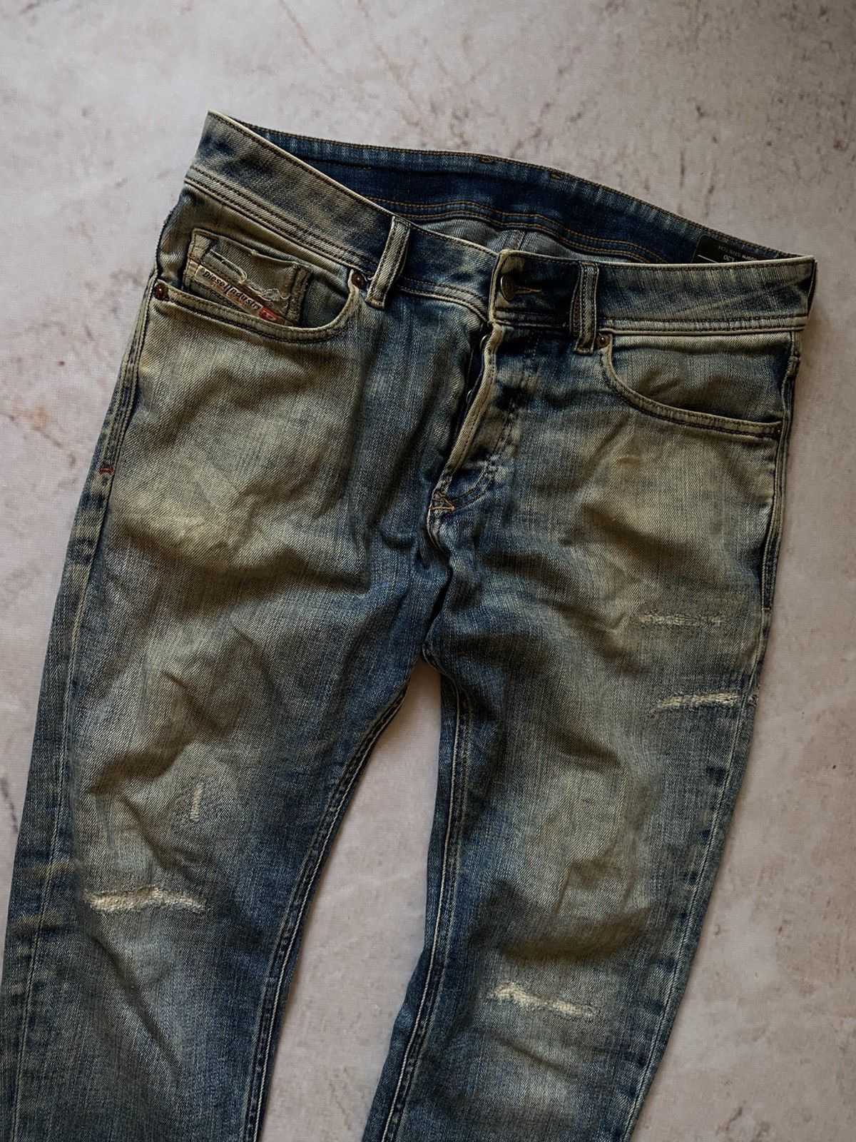Diesel × Faded Glory Diesel Vintage Faded Denim Skinny Pants Avant Garde style Size US 31 - 4 Thumbnail
