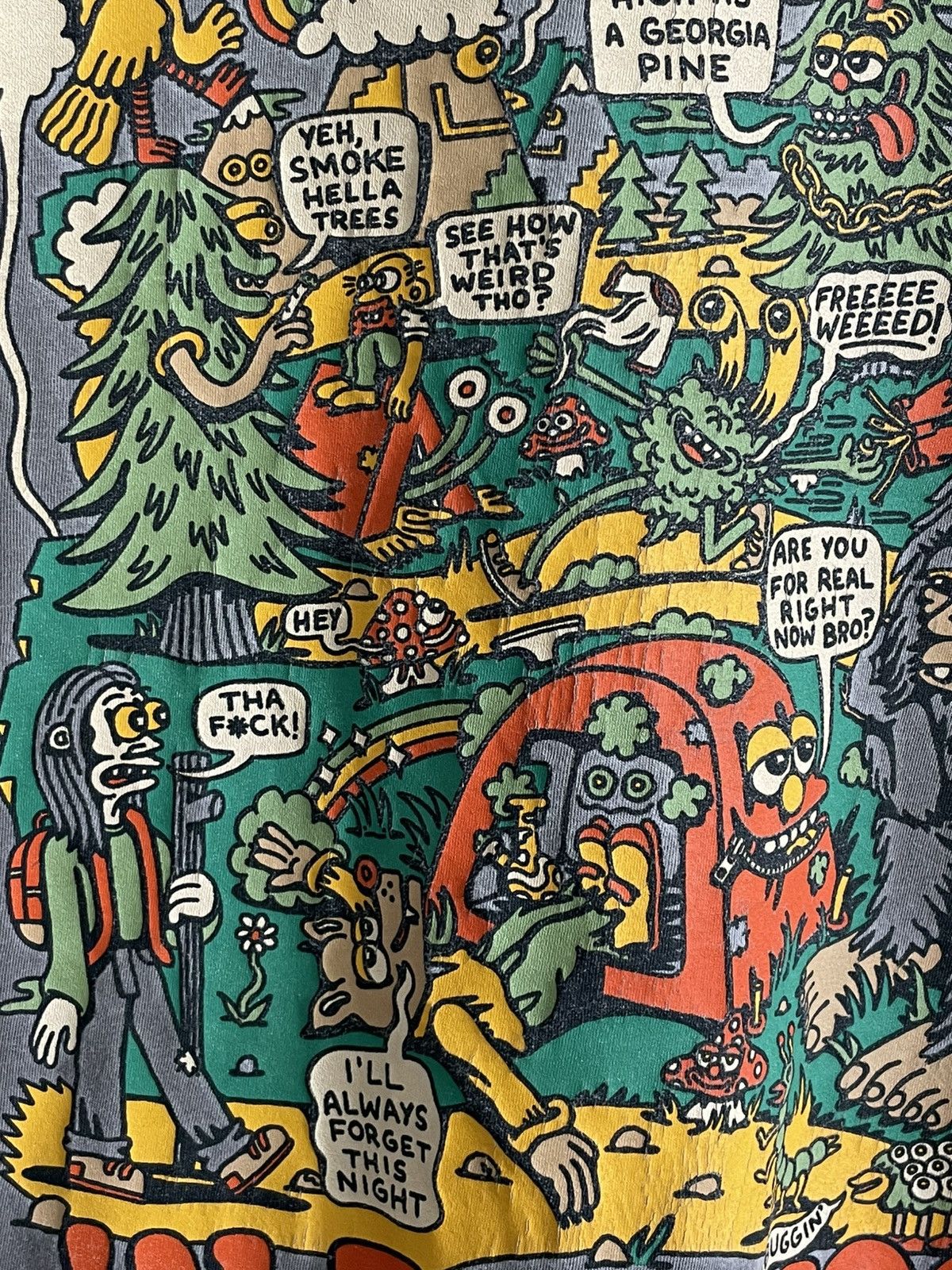 Killer Acid Killer Acid “It’s All Good In The Woods” T-Shirt RARE Size US M / EU 48-50 / 2 - 6 Thumbnail