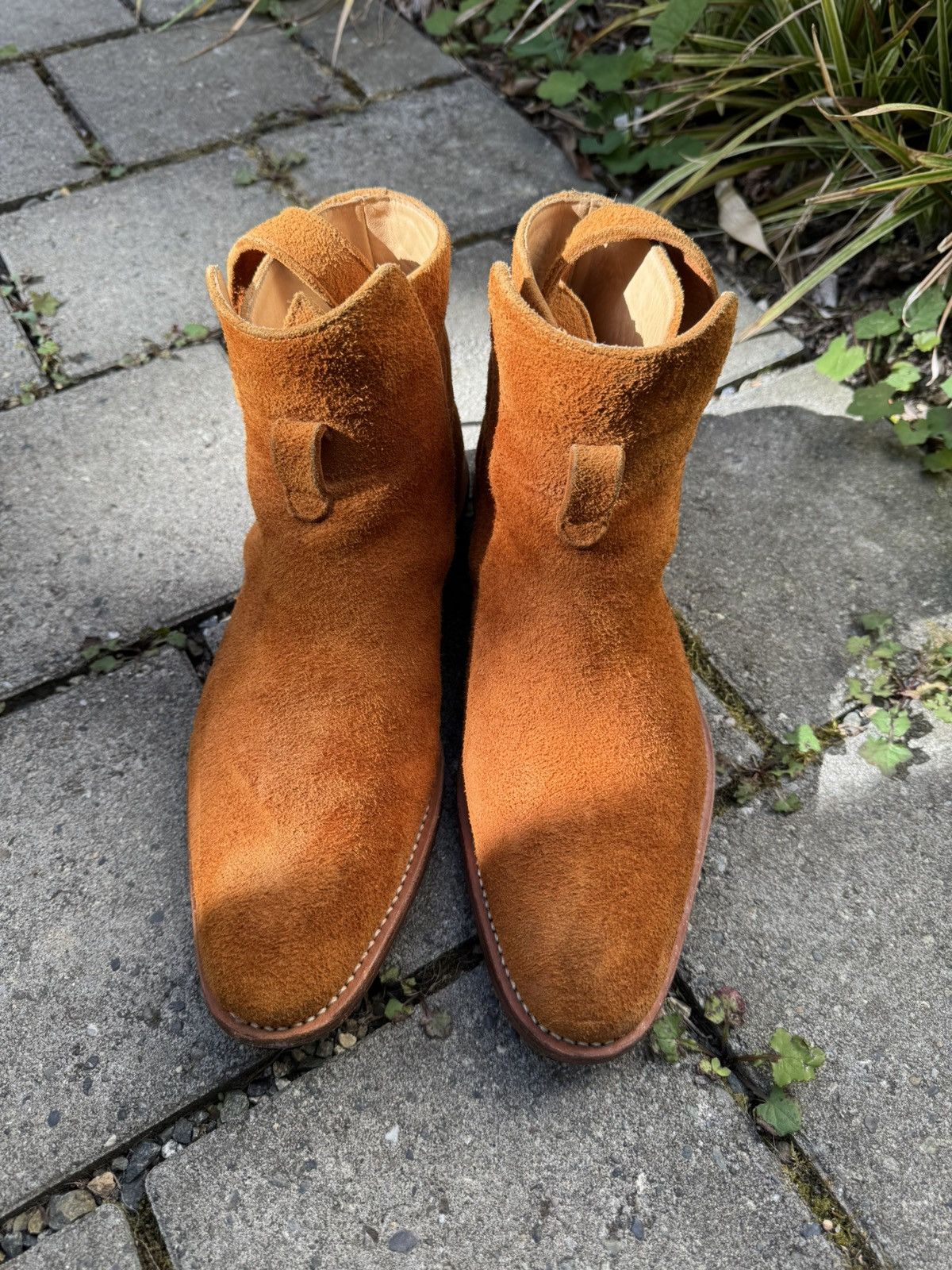 Other Wan Er Kudu Suede Jodhpur Boots – Size 41 Size US 8 / EU 41 - 6 Thumbnail