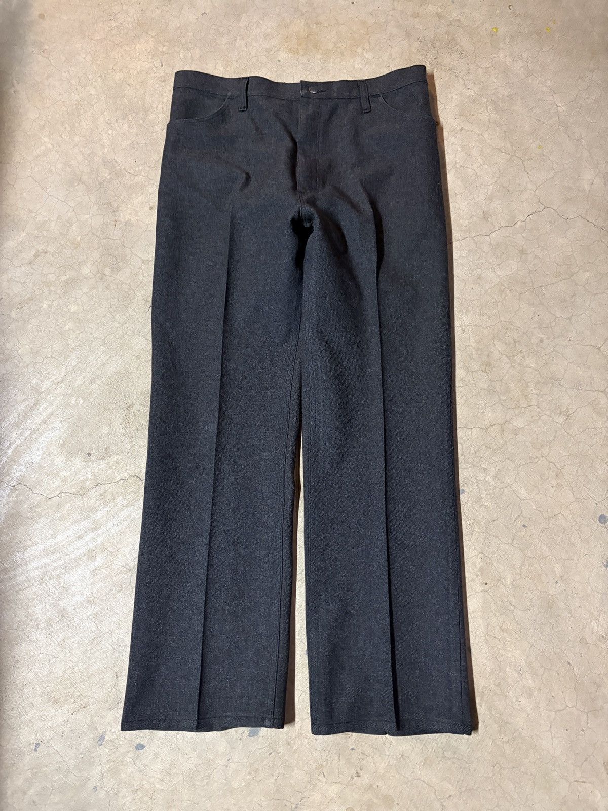 Wrangler Vintage 00’s Wrangler Flared Slacks Pants Charcoal Gray Size US 42 / EU 58 - 1 Thumbnail