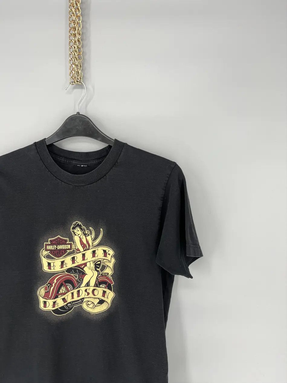 Harley Davidson Vintage 00s Harley Davidson "Hamburg" T-shirt Streetwear Size US M / EU 48-50 / 2 - 5 Thumbnail