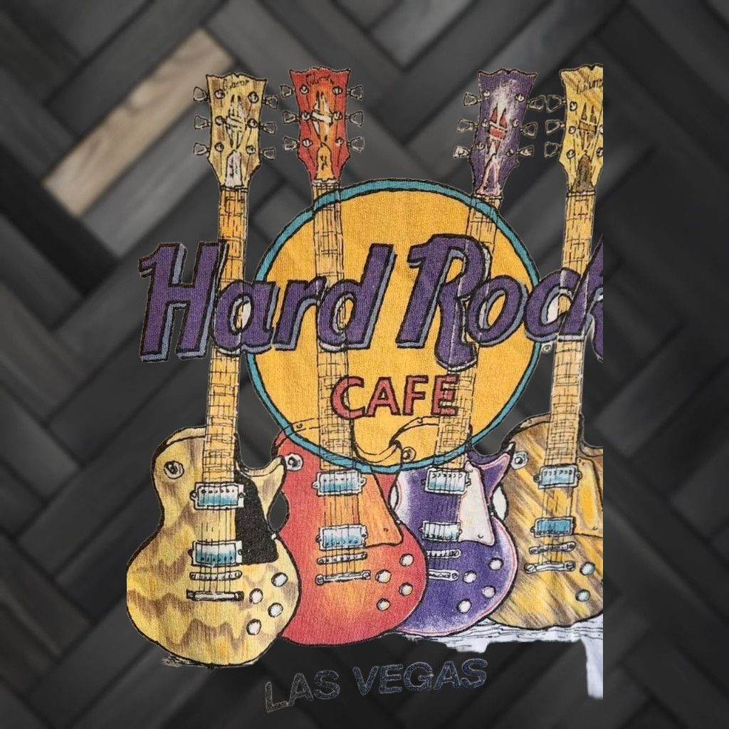 Hard Rock Cafe HARD ROCK CAFE Shirt Las Vegas Vintage USA MADE Small White Unisex 1990s Graphic Tee Mens WomenS Girls Boys Size US S / EU 44-46 / 1 - 1 Thumbnail