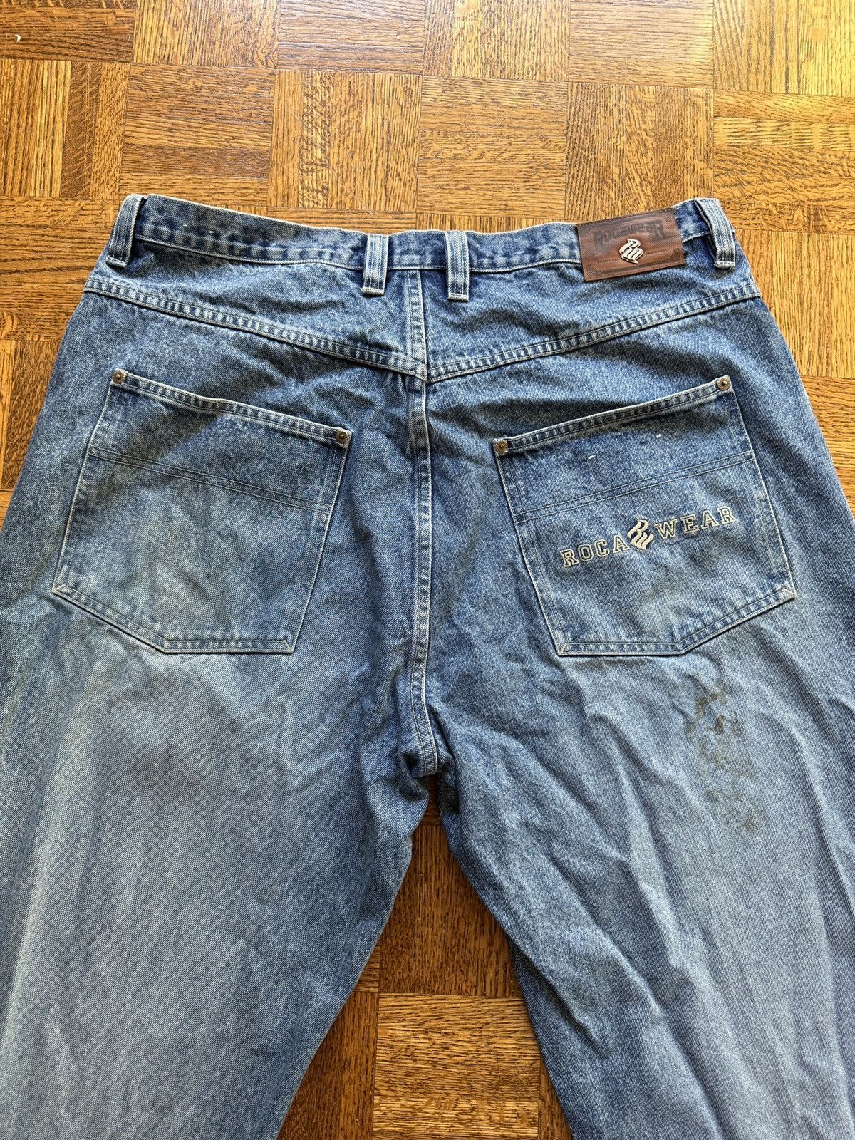 Rocawear Vintage Y2K Rocawear Embroidered Baggy Denim Jeans Size US 40 / EU 56 - 1 Thumbnail