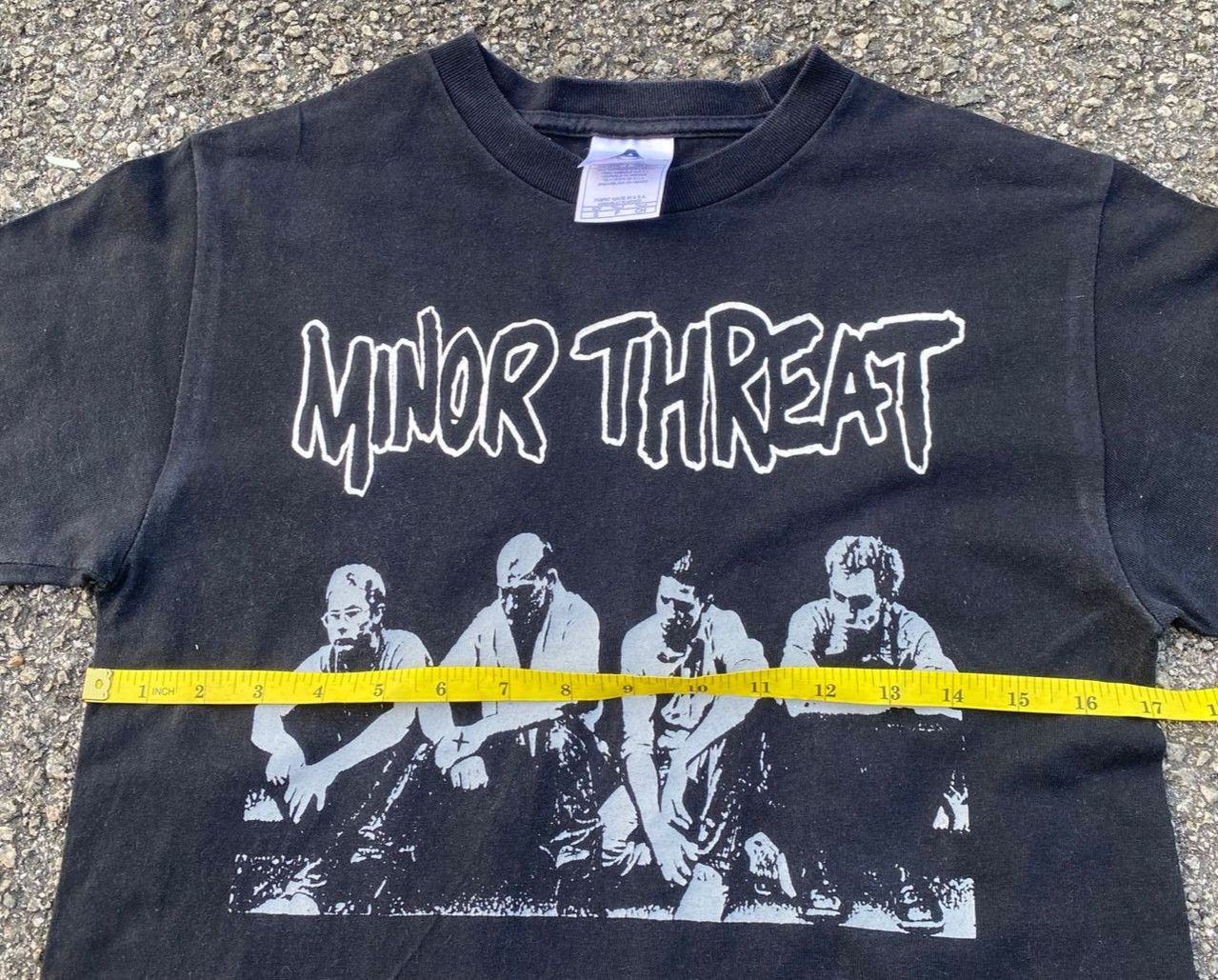 Band Tees Vintage Minor Threat In Your Eyes Punk Band Tshirt Size US S / EU 44-46 / 1 - 4 Thumbnail