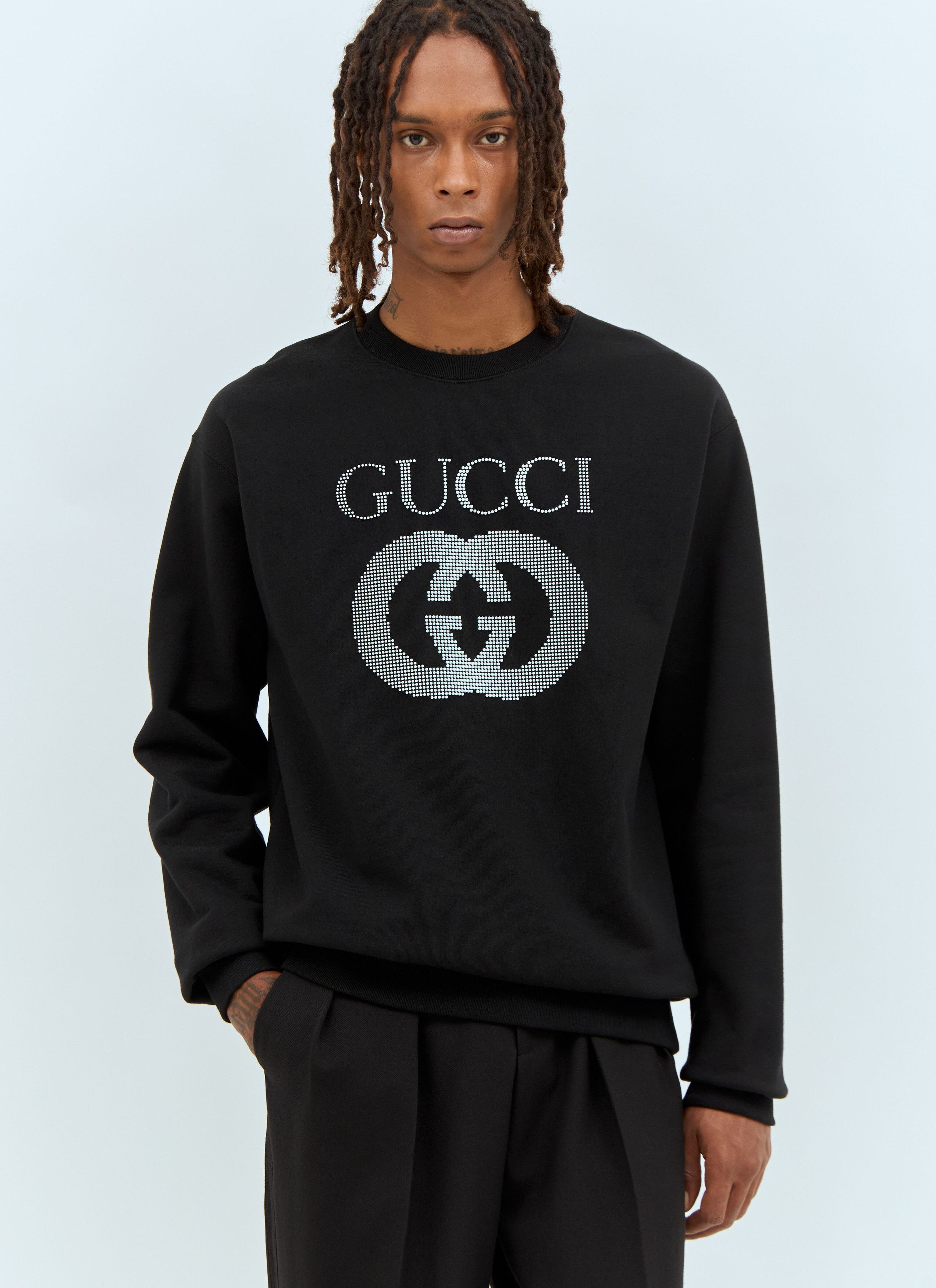 Gucci o1loc1c1125 784413 C/Neck Sweatshirt in Black Size US M / EU 48-50 / 2 - 1 Thumbnail