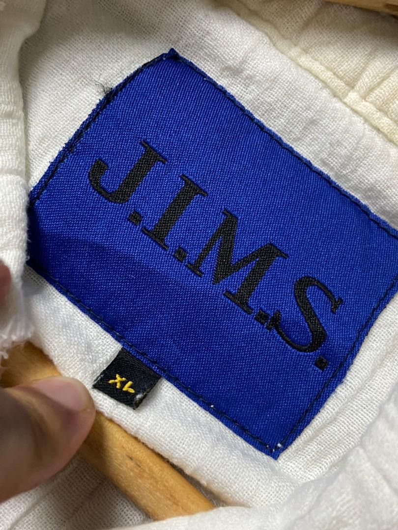 Japanese Brand J.I.M.S Brand Distressed Frayed Button Up Shirt (182) Size US XL / EU 56 / 4 - 3 Thumbnail