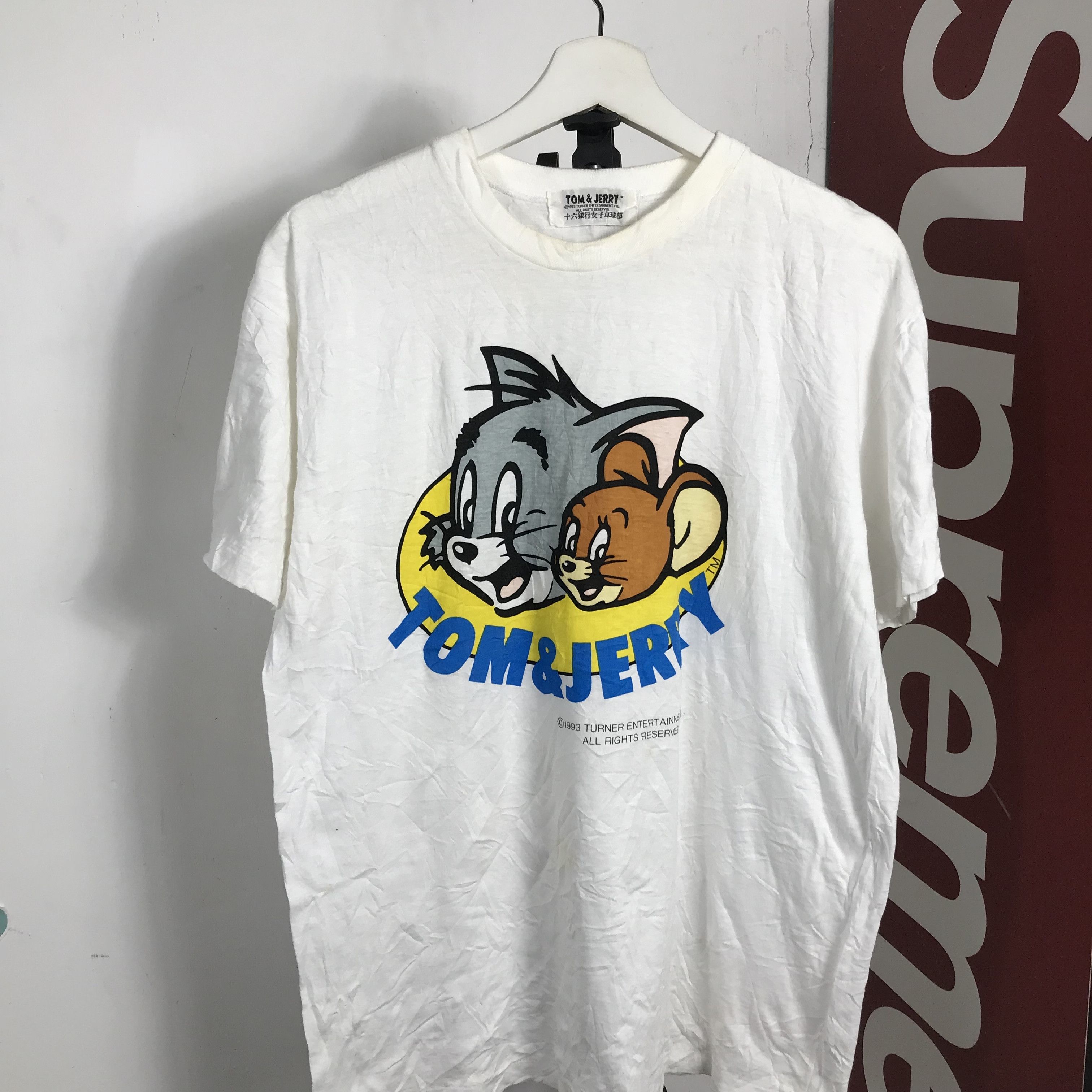 Cartoon Network 90s vintage Tom and Jerry Cartoon Network grail Size US L / EU 52-54 / 3 - 2 Thumbnail