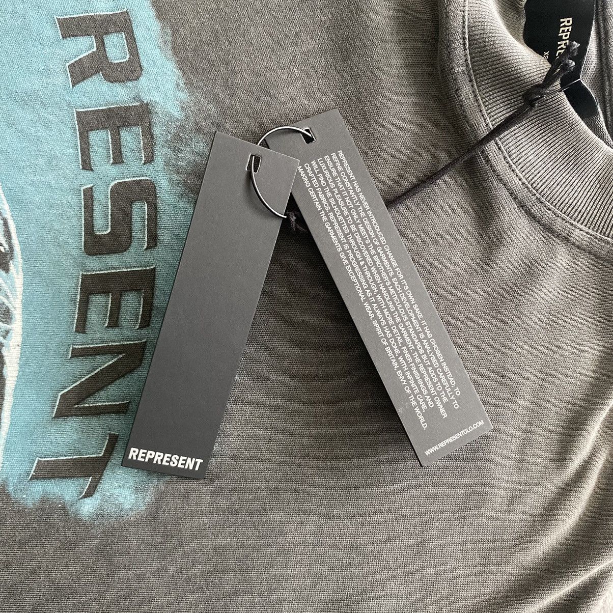 Represent Clo. REPRESENT Vintage T-Shirt GREY Size US XS / EU 42 / 0 - 7 Thumbnail